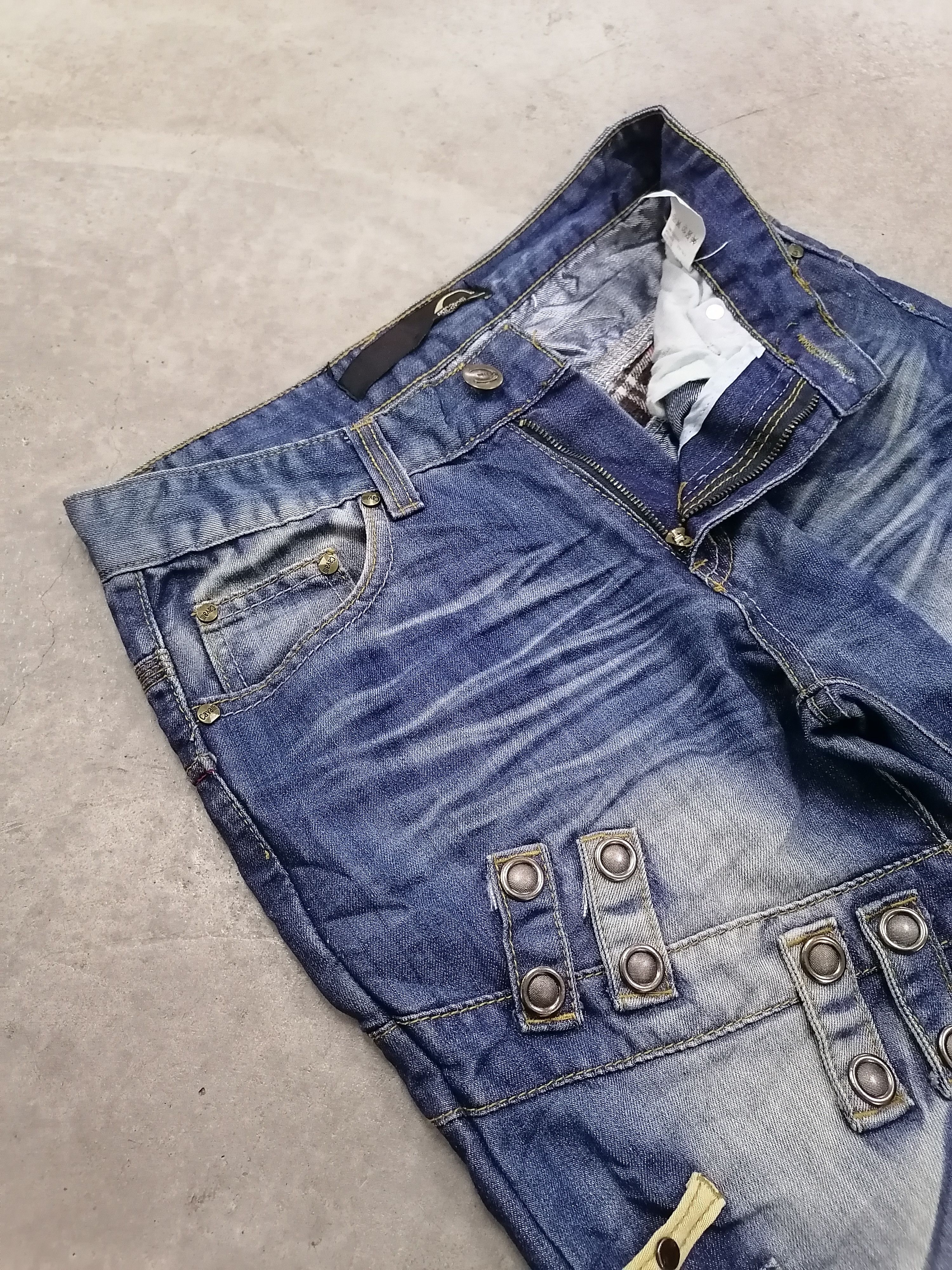 Just Cavalli × Seditionaries Seditionaries Bondage Just Cavalli Distressed Denim Pants Size US 29 - 5 Thumbnail