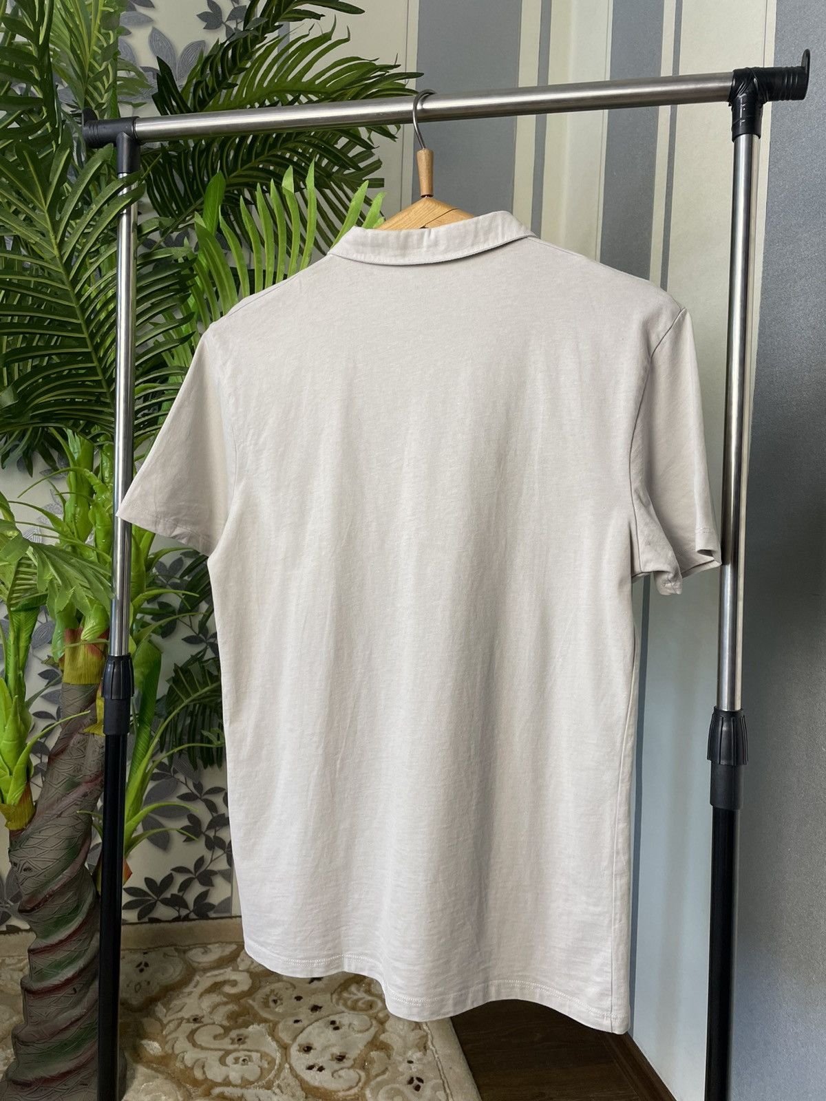 Allsaints Allsaints Men’s Grey Polo Shirt Size M Size US M / EU 48-50 / 2 - 3 Thumbnail
