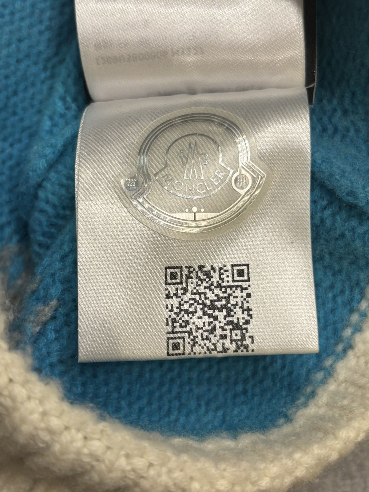 Moncler Moncler Fragment Beanie Blue Size ONE SIZE - 11 Thumbnail
