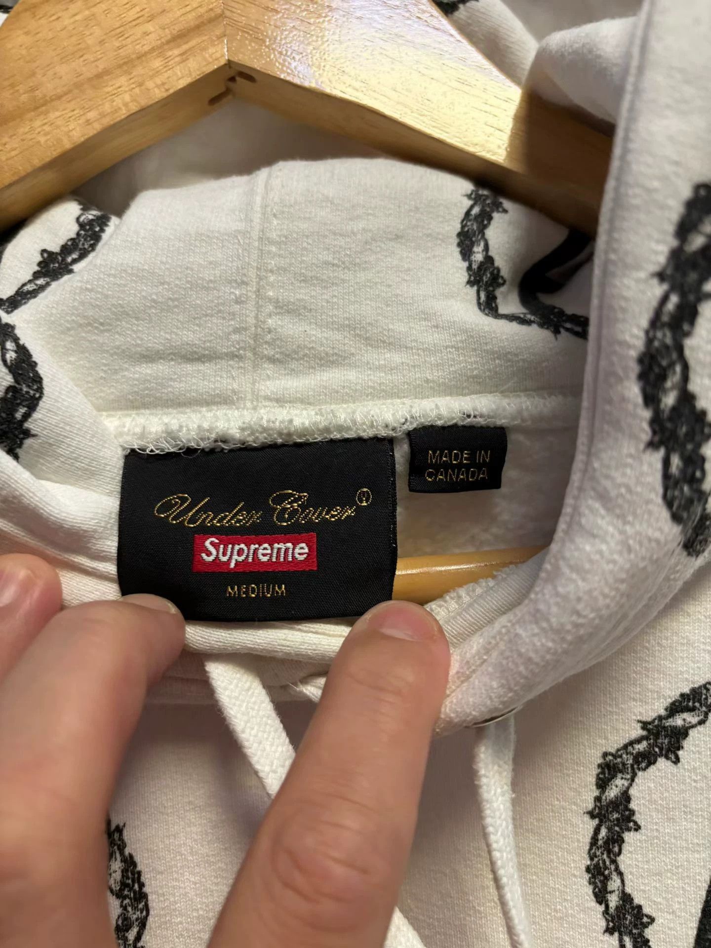 Undercover Under Cover x Supreme collaboration hoodie Size US M / EU 48-50 / 2 - 4 Thumbnail
