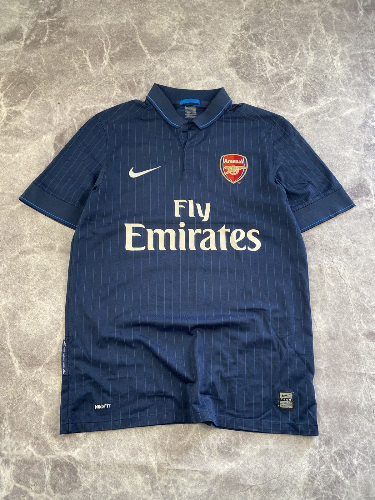 Nike Arsenal Away football shirt 2009 Mens Trikot Gunners Size M Size US M / EU 48-50 / 2 - 1 Thumbnail