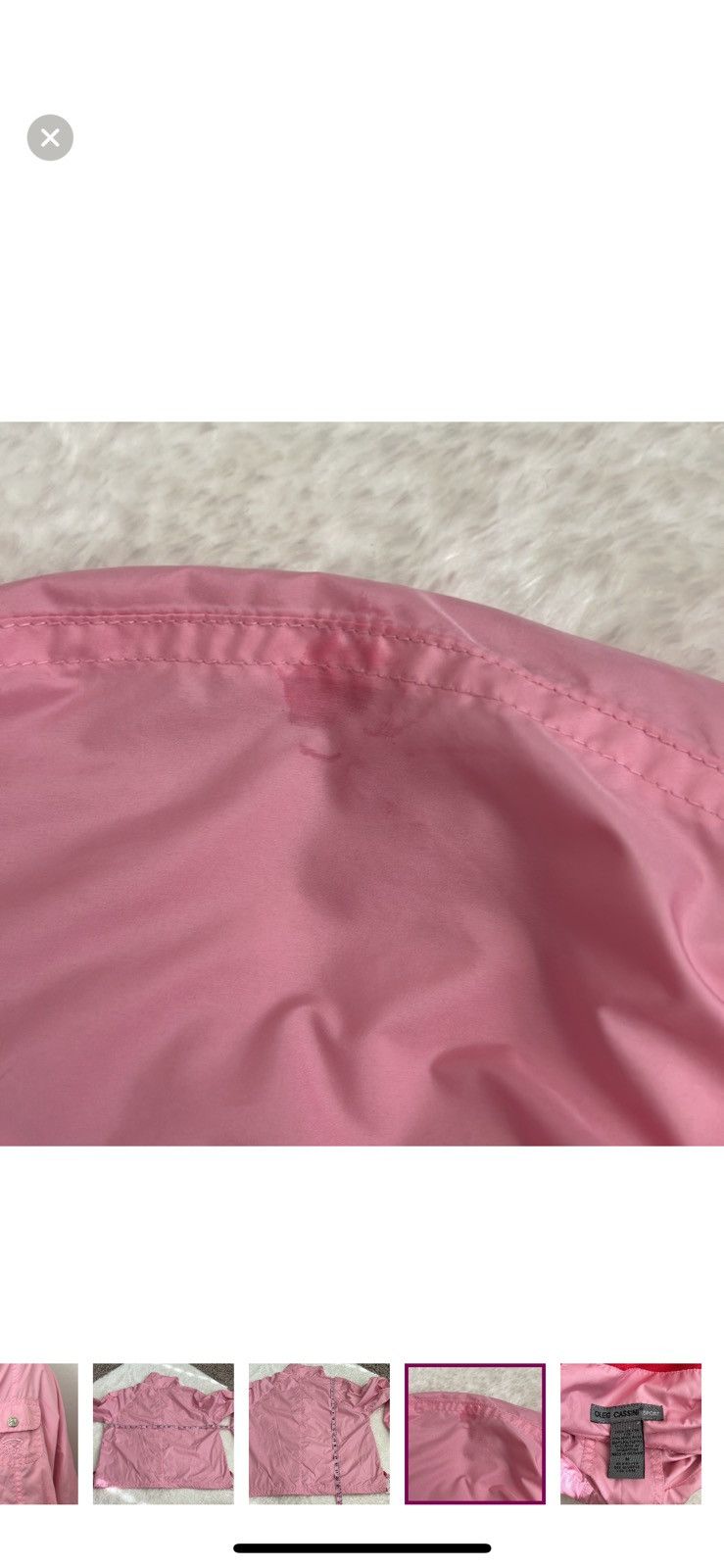 Oleg Cassini Oleg Cassini sport medium pink jacket Size M / US 6-8 / IT 42-44 - 5 Thumbnail