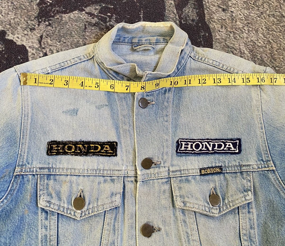 Honda × Vintage VINTAGE DISTRESSED BOBSON HONDA ADVAN JACKET CUSTOM PATCHES Size US S / EU 44-46 / 1 - 15 Thumbnail
