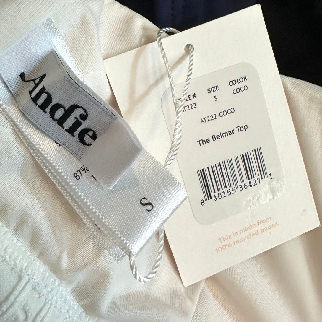 Other Eyelet Top Andie Swim The Belmar Top Bikini Top White size S Size S / US 4 / IT 40 - 12 Thumbnail