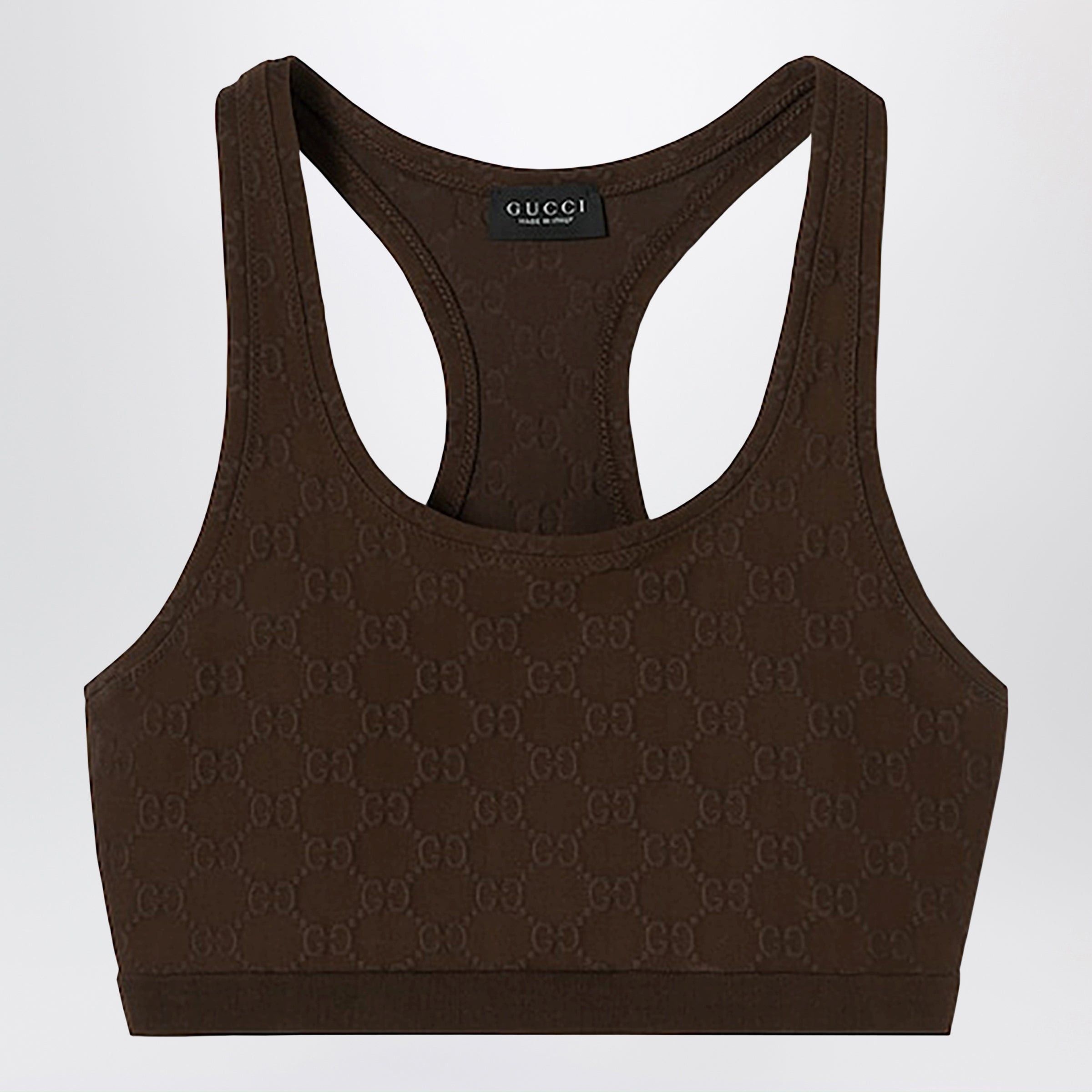 Gucci Gucci Gg Jacquard Jersey Top Size S / US 4 / IT 40 - 1 Thumbnail