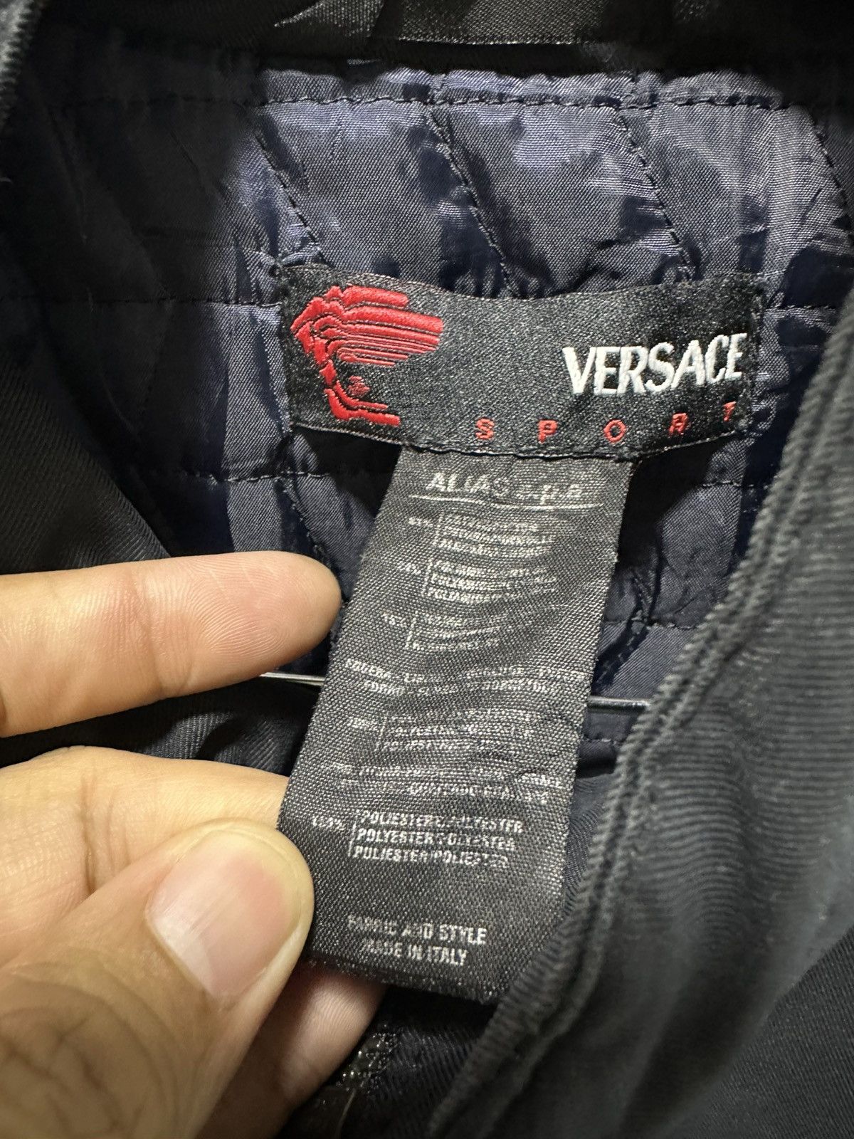 Versace Versace Sport Bomber Jacket Style Design Size US S / EU 44-46 / 1 - 5 Thumbnail