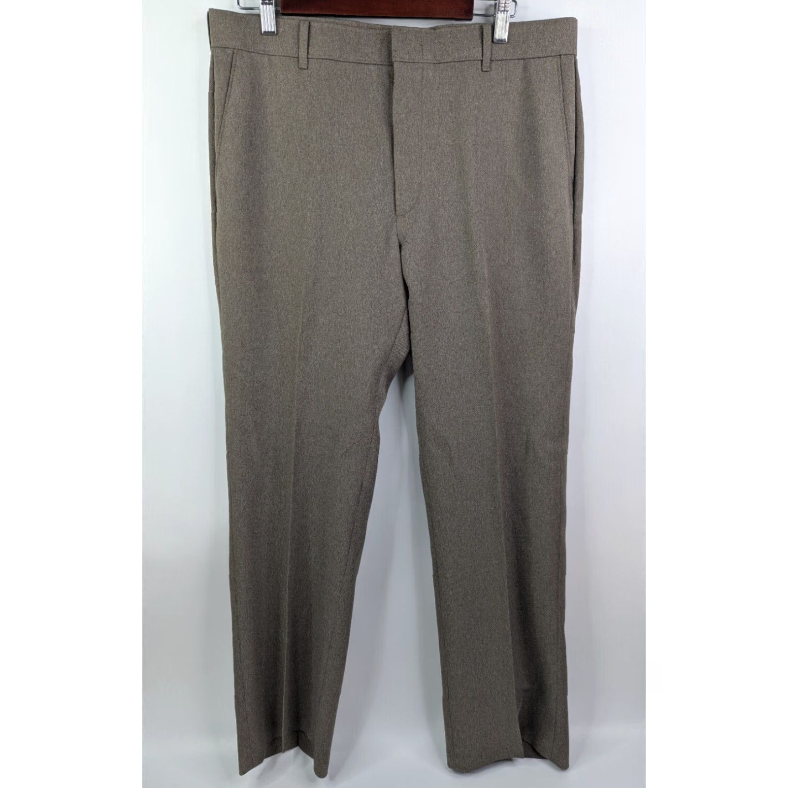 Levi's VINTAGE Levi's Action Slacks Pants Men 35x31 Brown Zipper 5-Pocket Design Dress Business Casual Workwear Slacks Mens Levi's Size US 35 - 2 Thumbnail