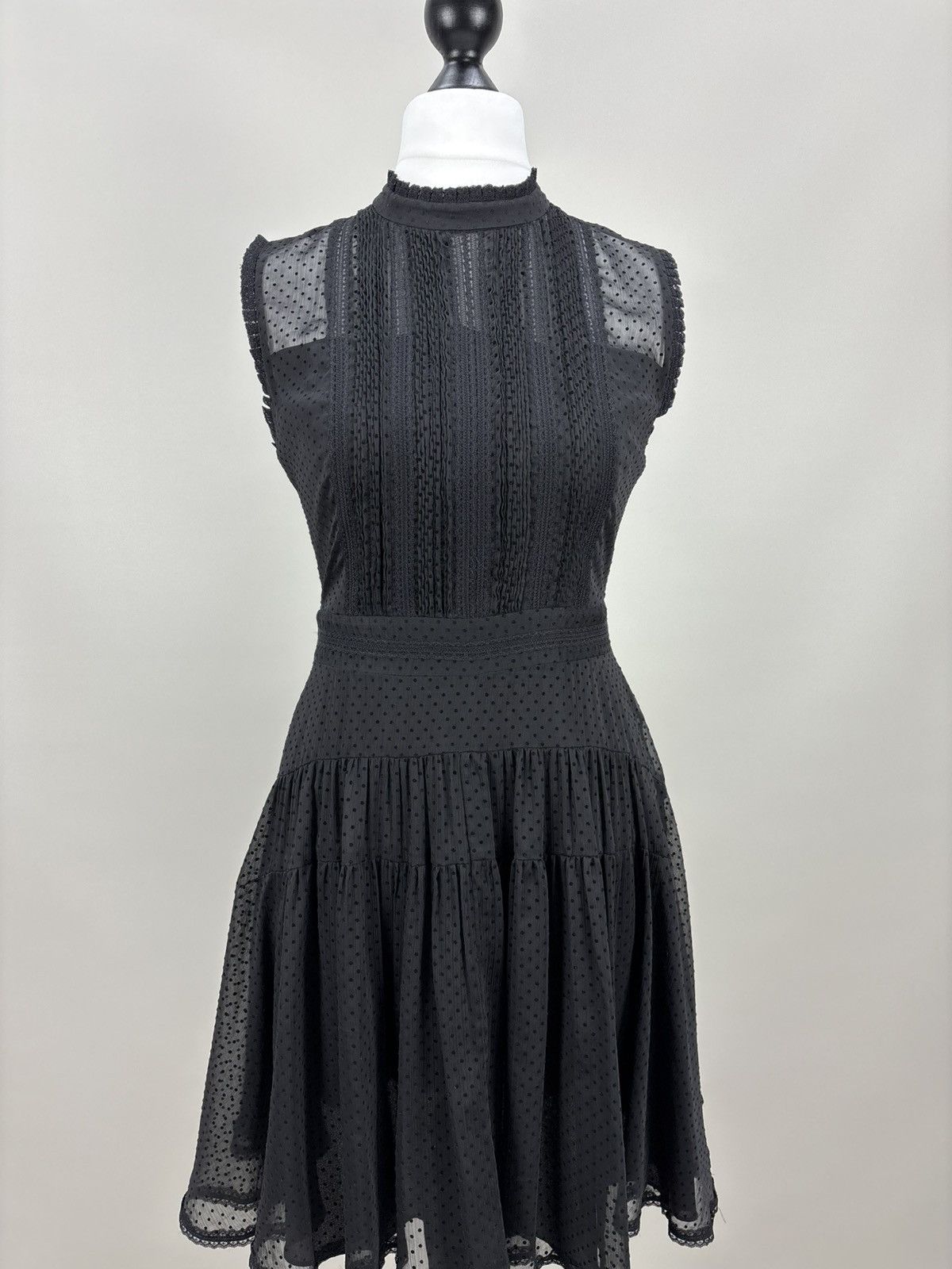 Allsaints Womens dresses All Saints Size 38 Color Black Size XS / US 0-2 / IT 36-38 - 2 Thumbnail