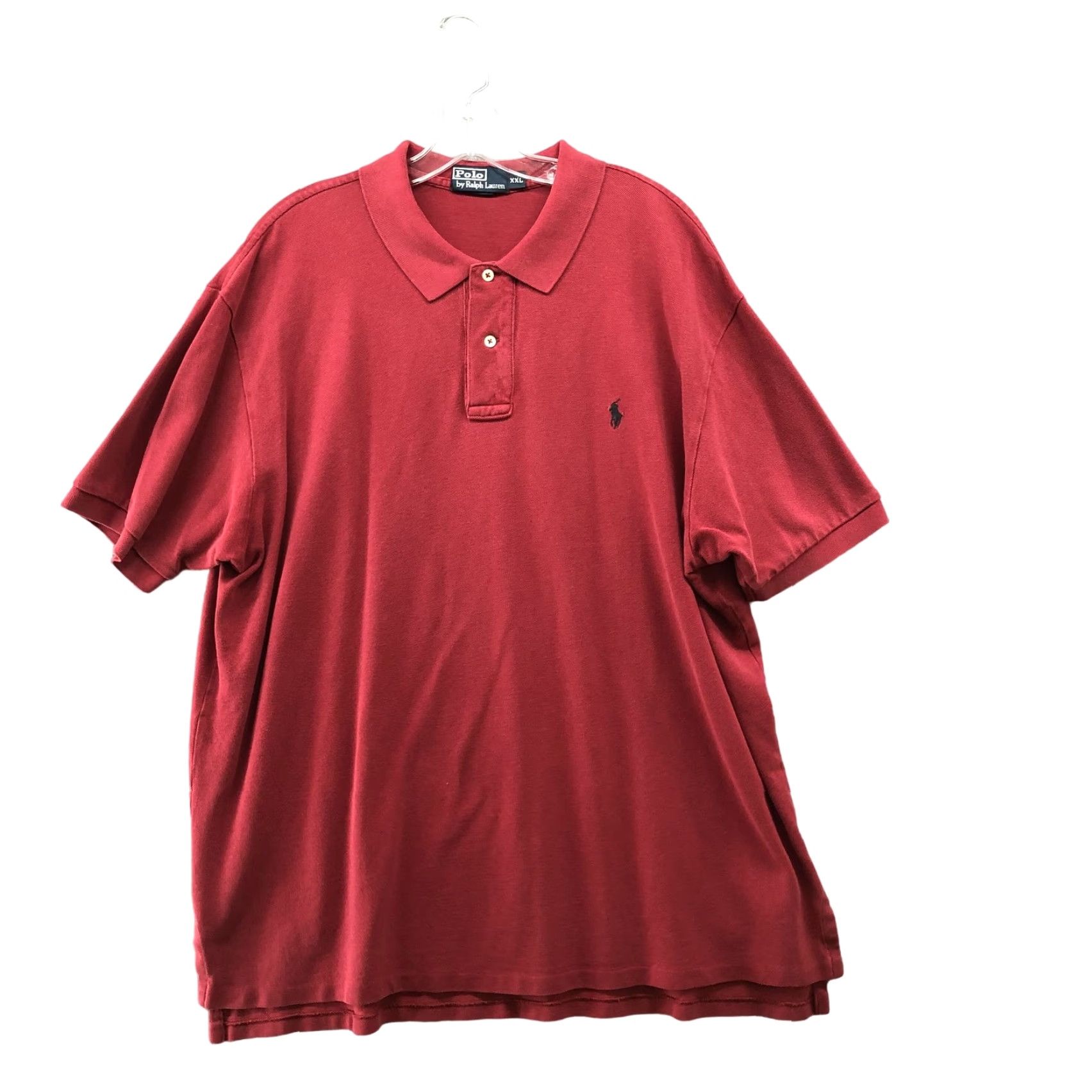 Polo Ralph Lauren Polo Ralph Lauren Polo Shirt Mens 2XL Red Pony Logo Short Sleeve Collared Button Knit Cotton Classic Preppy Size US XXL / EU 58 / 5 - 2 Thumbnail