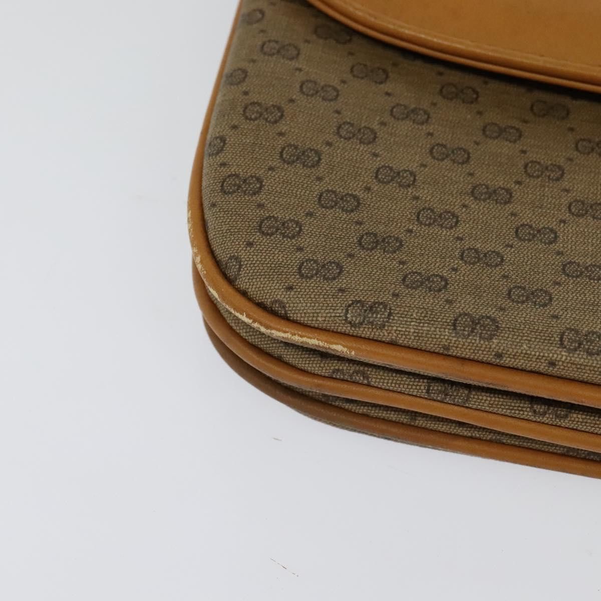 Gucci GUCCI Micro GG Supreme Shoulder Bag Pvc Beige Gold 004 106 Size ONE SIZE - 8 Thumbnail