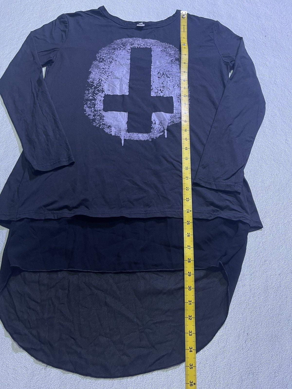 Hysteric Glamour Y2K IFSIXWASNINE CROSS STYLE LONG SLEEVE MOTIF Size M / US 6-8 / IT 42-44 - 5 Thumbnail