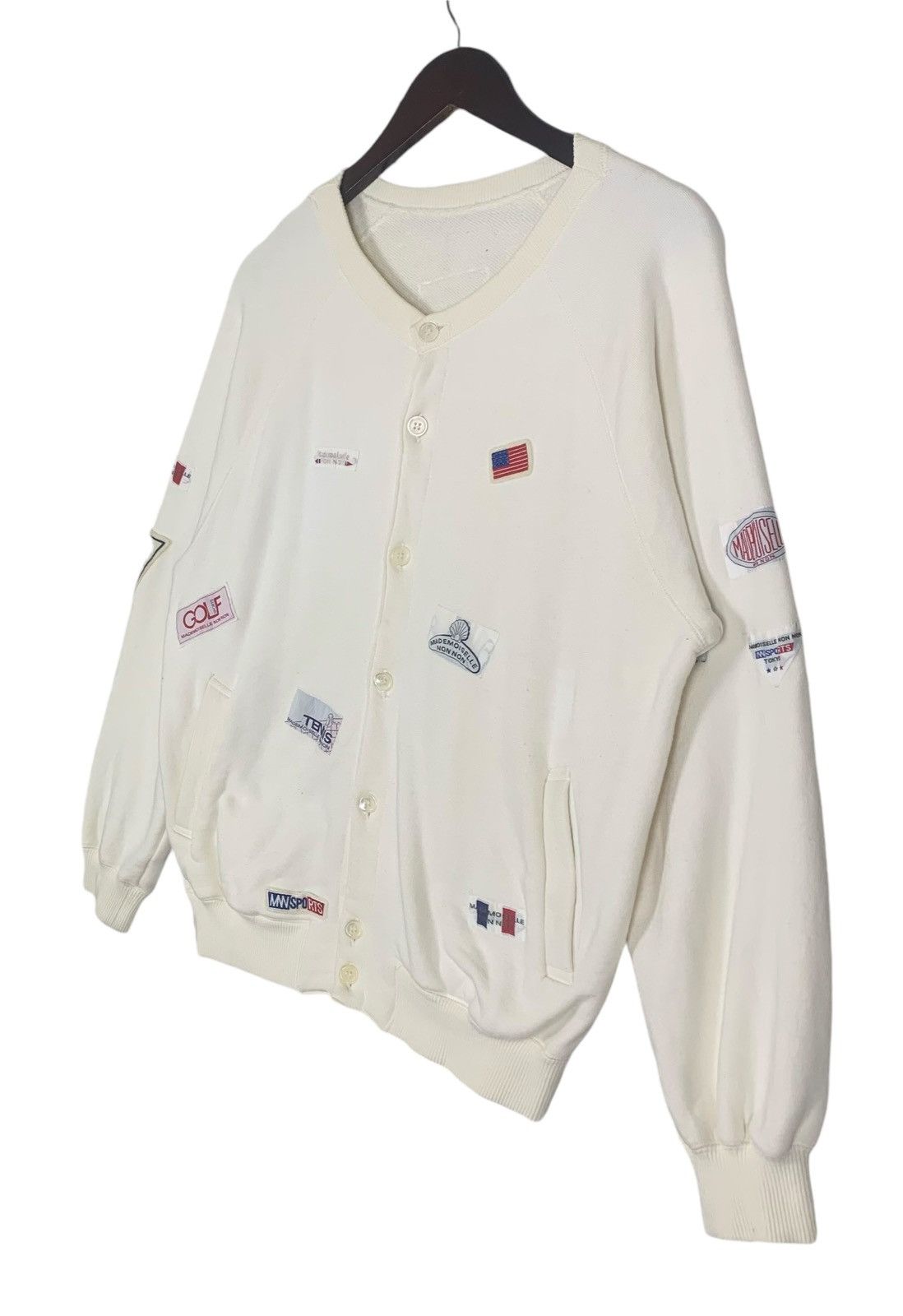 Issey Miyake Madem Moiselle Non Non Issey Miyake Designer Cardigan Size M / US 6-8 / IT 42-44 - 4 Thumbnail