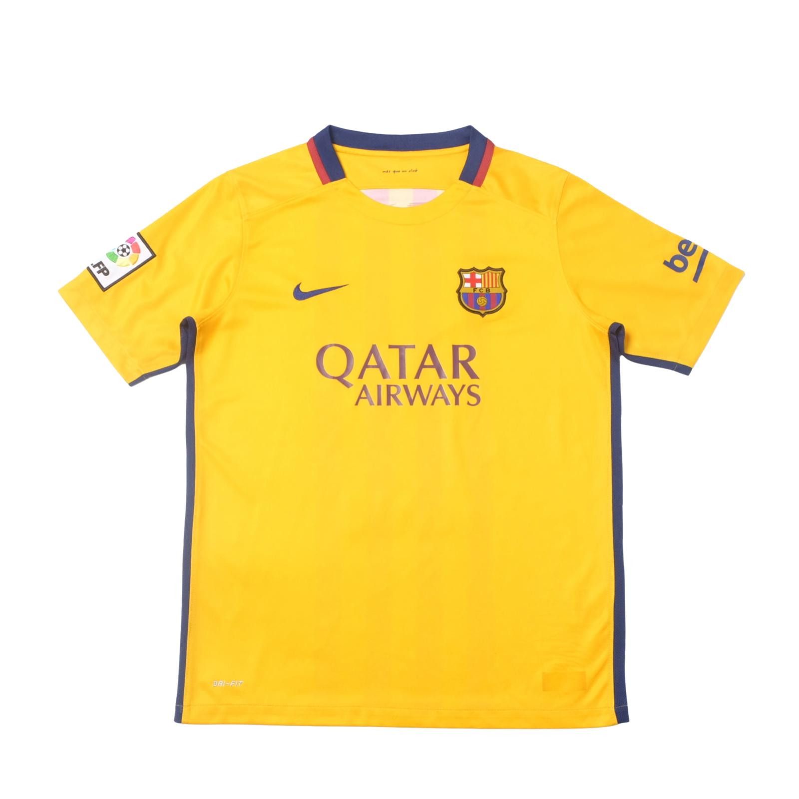 Nike 2015/16 Barcelona Away Shirt Nike (M) Size US M / EU 48-50 / 2 - 1 Thumbnail