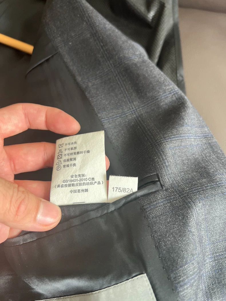 Givenchy Givenchy Size 48 Grey Wool Blazer Jacket Size US XL / EU 56 / 4 - 7 Thumbnail