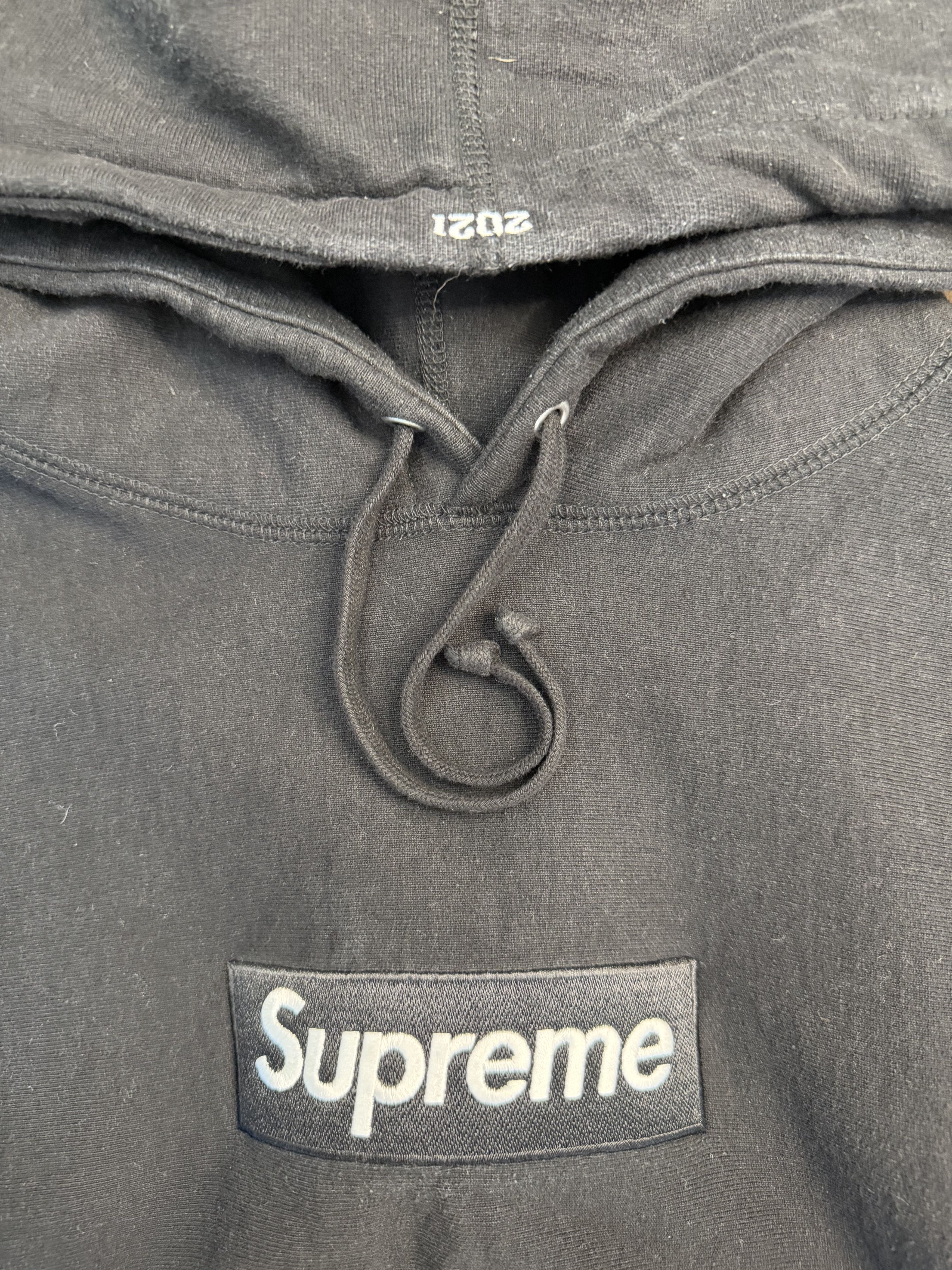 Supreme FW21 supreme box logo hoodie Size US L / EU 52-54 / 3 - 3 Thumbnail