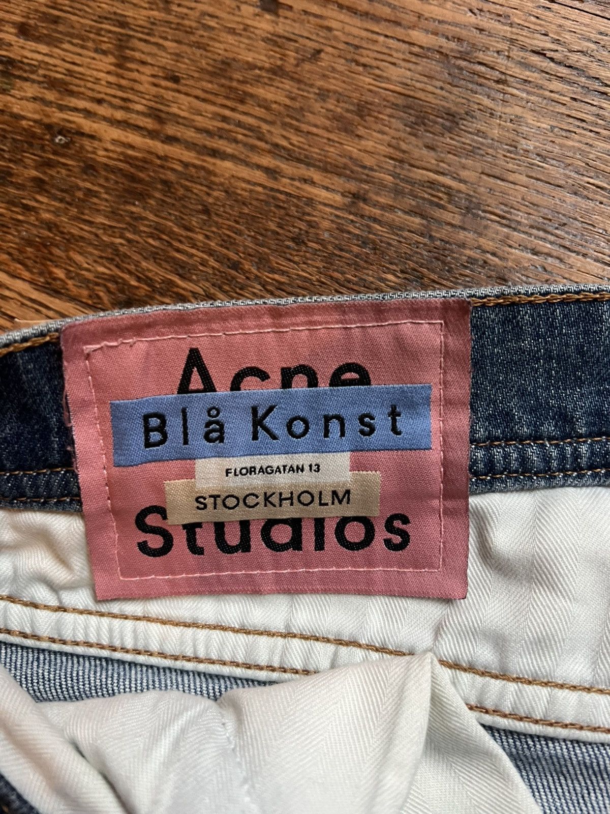 Acne Studios 31/32 jeans - north mid blue Size US 31 - 4 Thumbnail