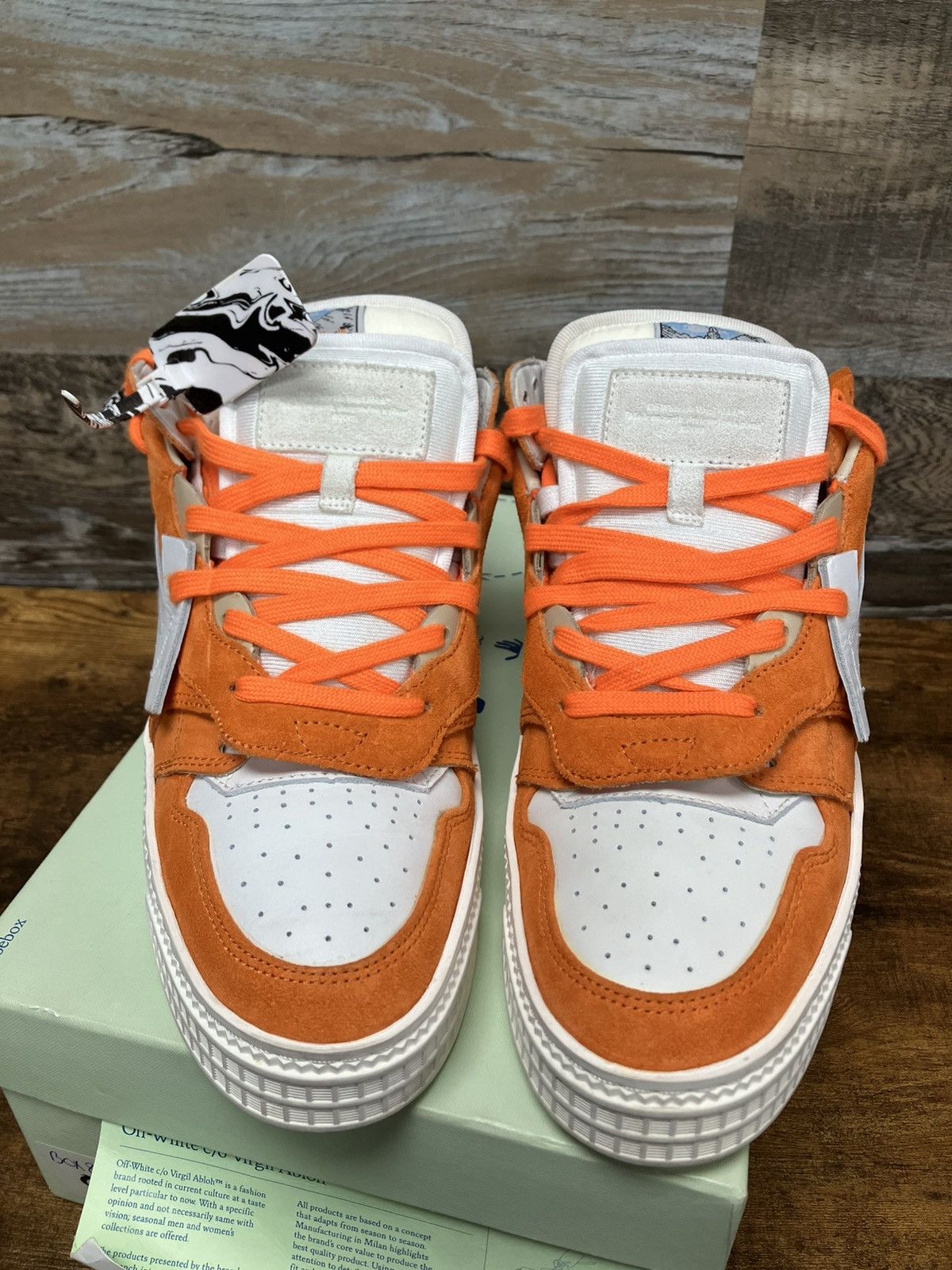 Off-White 9-Off-White Floating Arrow Sneaker Size US 9 / EU 42 - 5 Thumbnail