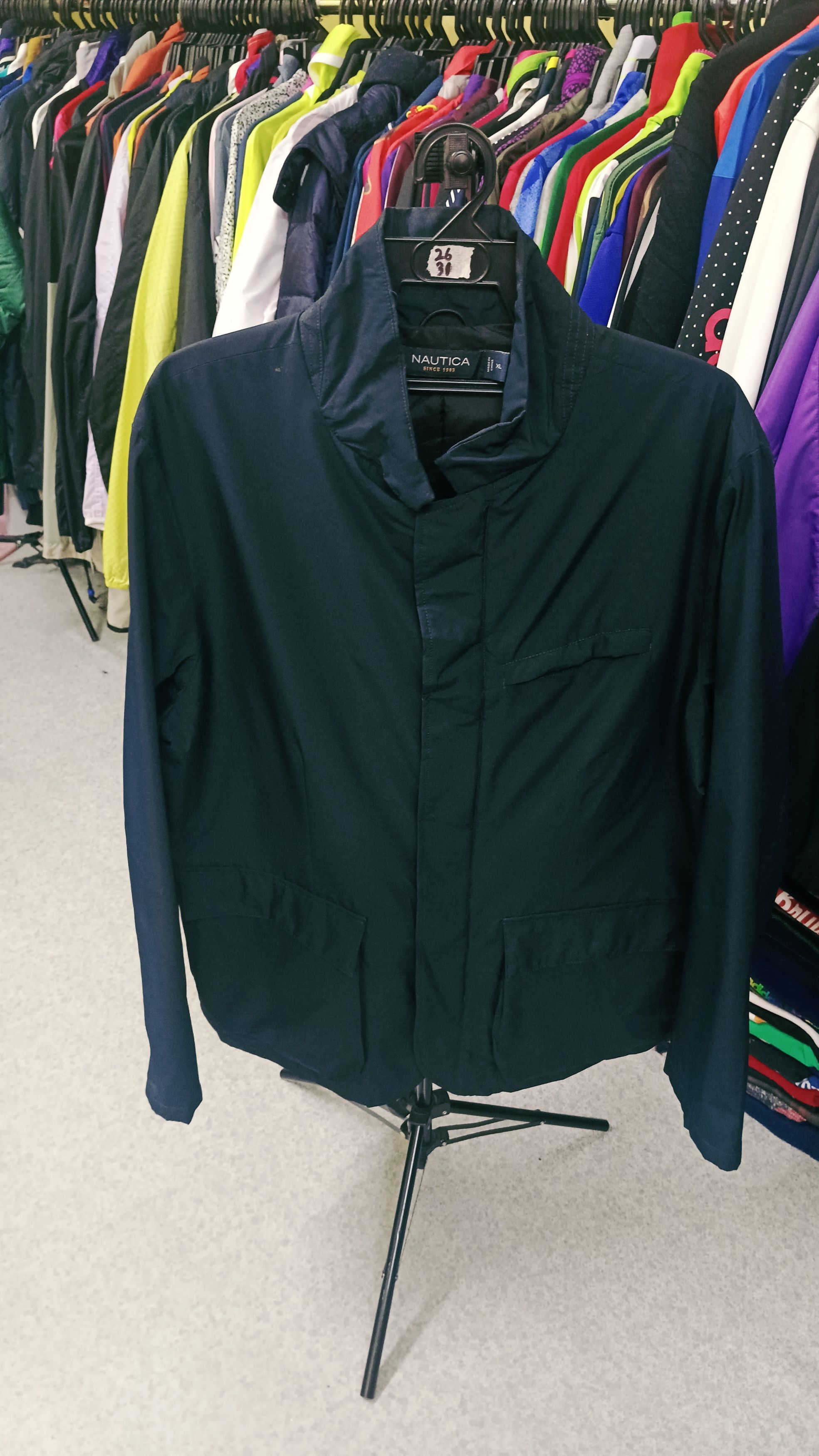 Nautica × Vintage Vintage Nautica Casual Slim Fit Light Jacket Size US XL / EU 56 / 4 - 2 Thumbnail