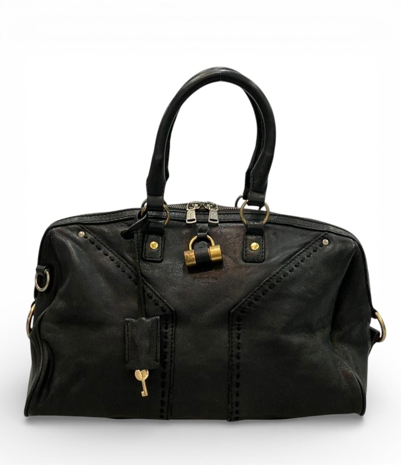 Saint Laurent Paris Saint Laurent - Easy Saint Tropez Black Leather Size ONE SIZE - 2 Thumbnail