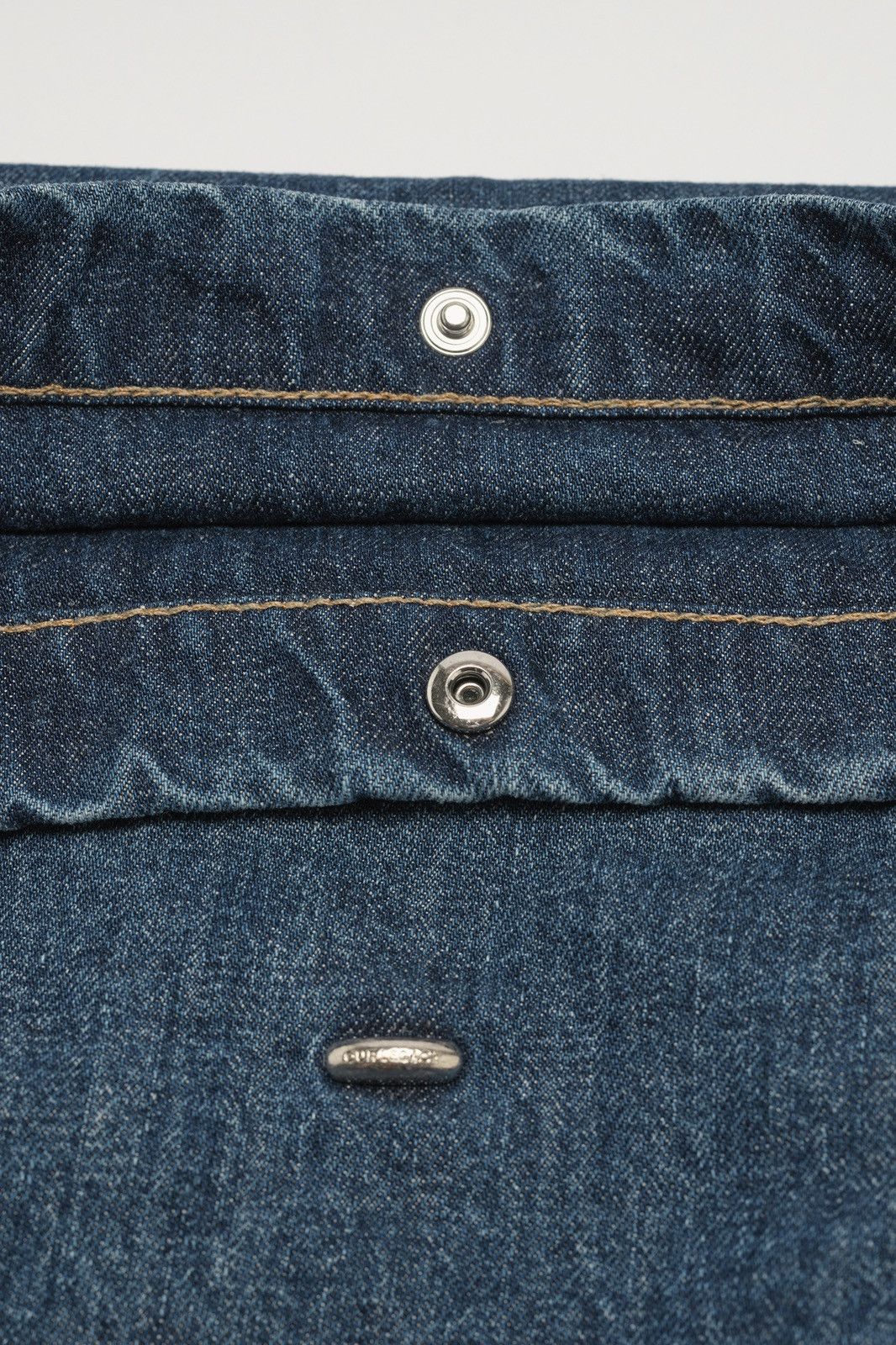 Our Legacy Our Legacy Sling Bag Shoulder bag messenger Mid wash Denim Size ONE SIZE - 3 Thumbnail