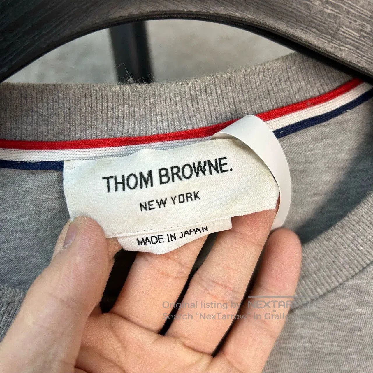 Thom Browne thom browne gray long sleeve sweatshirt. Size US S / EU 44-46 / 1 - 3 Thumbnail