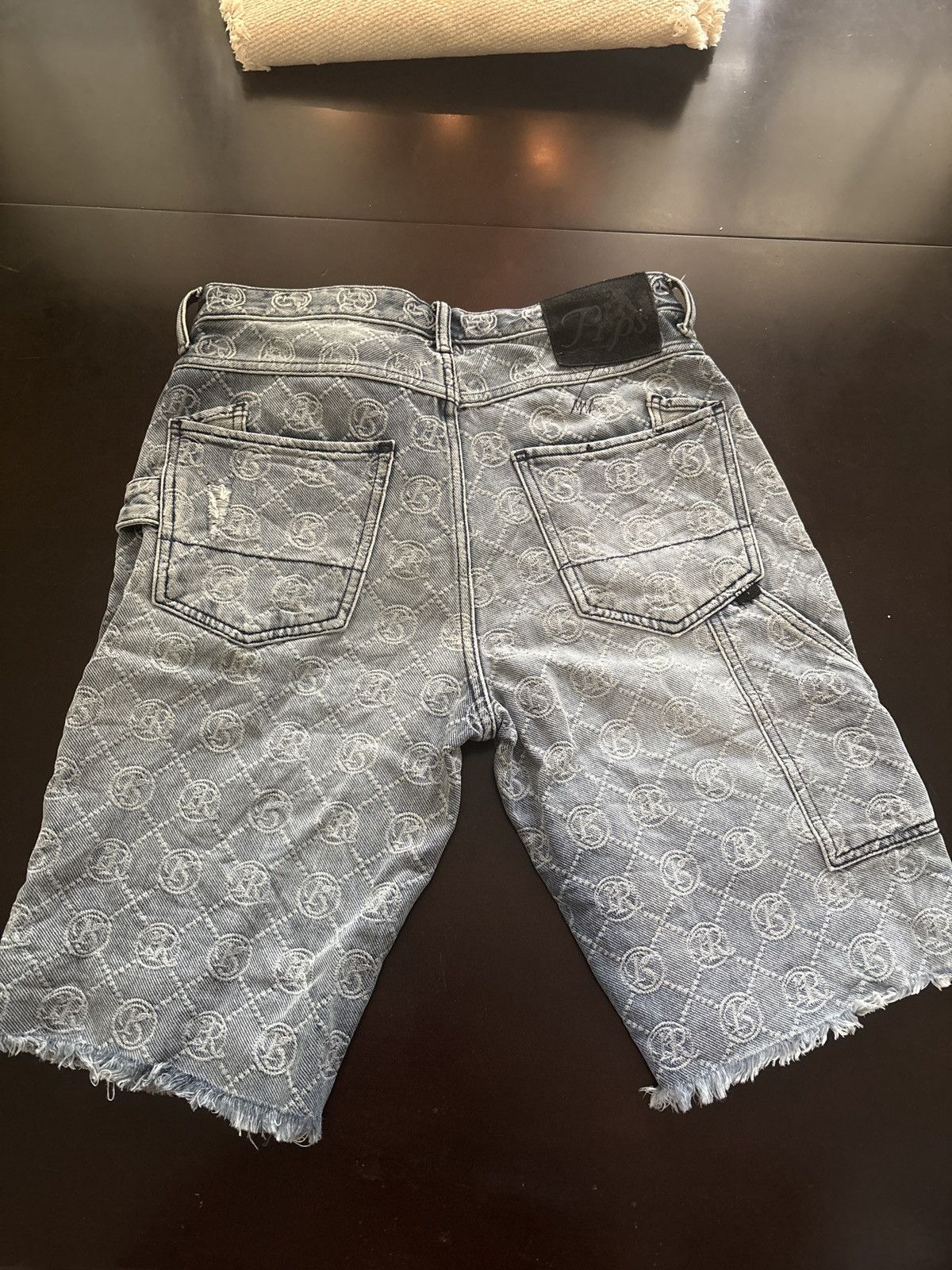 Prps PRPS Monogram Distressed Denim Jeans - Premium Japanese Selv Size US 30 / EU 46 - 4 Thumbnail
