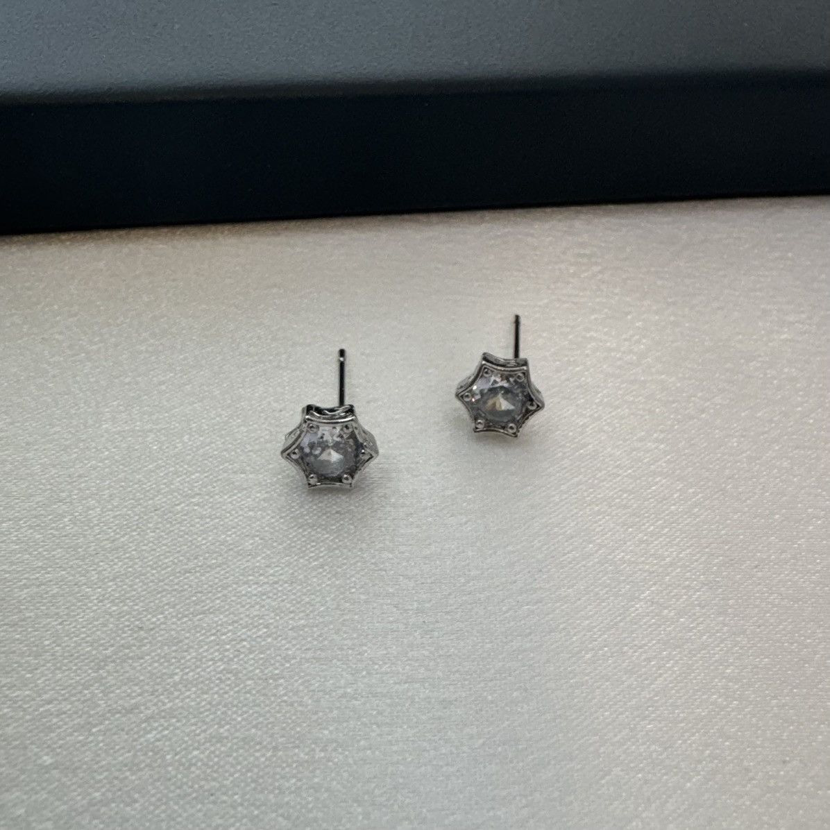 Other 6mm CZ Star Stud Earrings for Men Women Size ONE SIZE - 3 Thumbnail