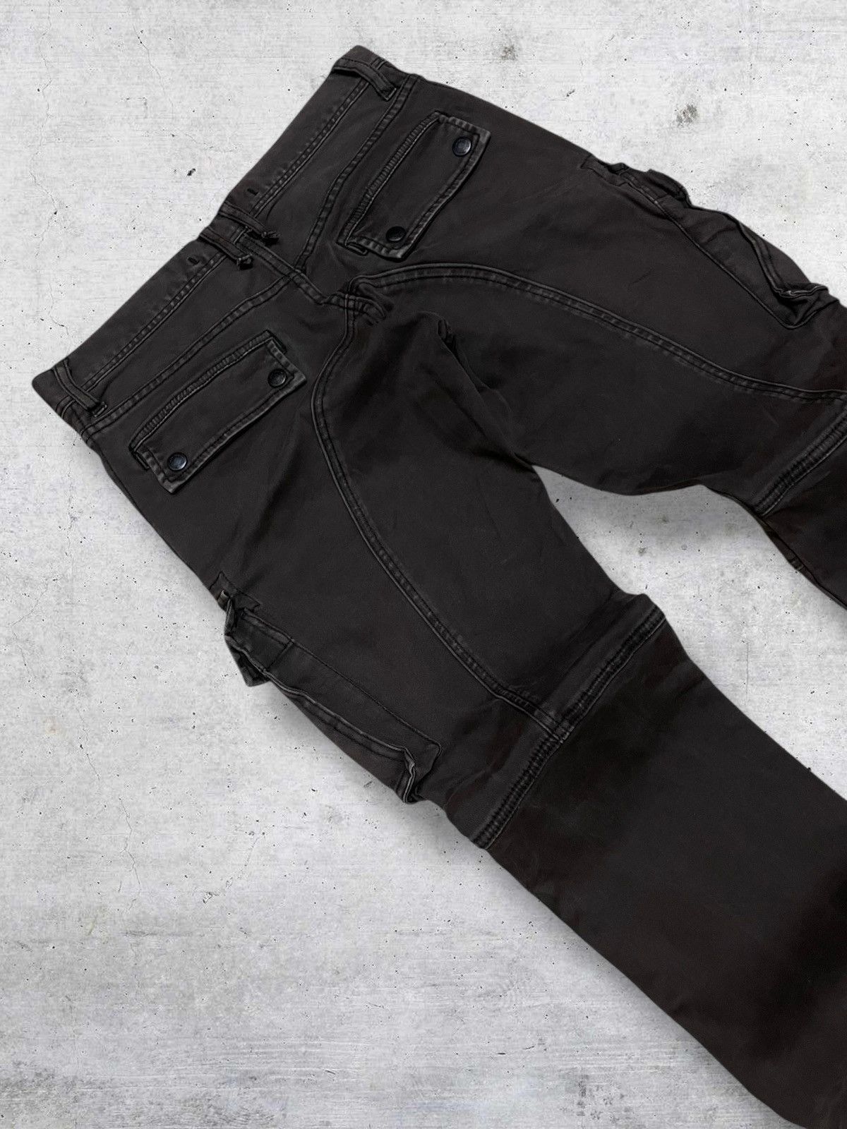 Tete Homme VINTAGE TETE HOMME 90S JAPAN DESIGNER UTILITY TACTICAL CARGO Size US 30 / EU 46 - 16 Thumbnail