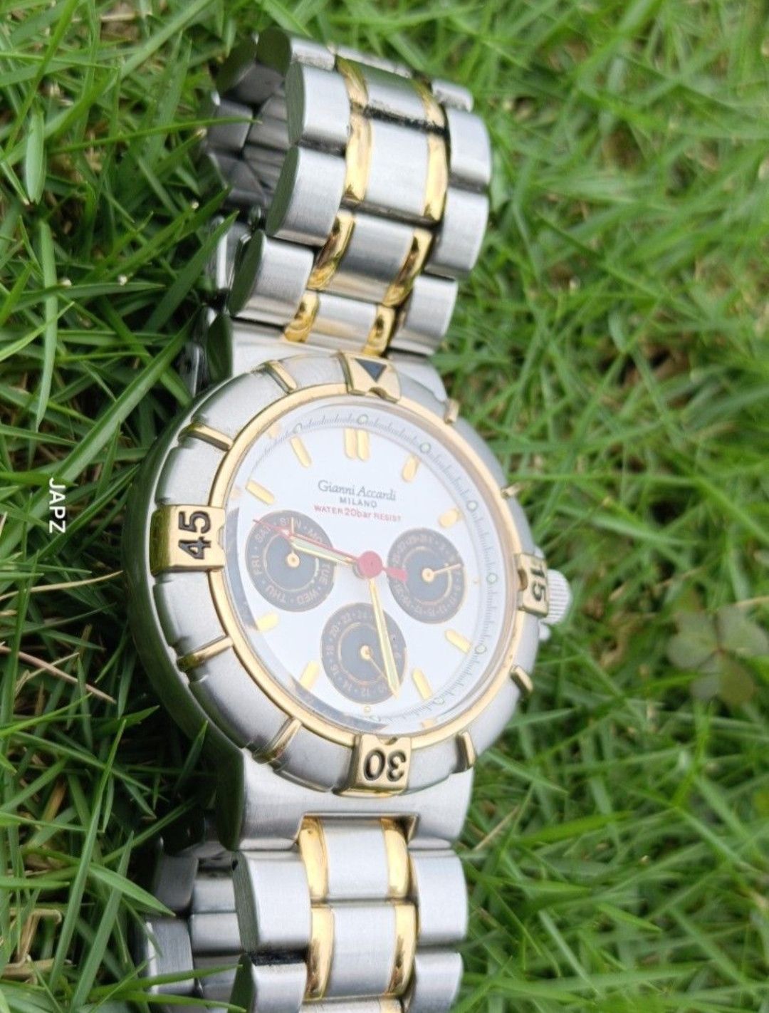 Vintage Vintage Gianni accardi triple calendar watch Size ONE SIZE - 7 Thumbnail