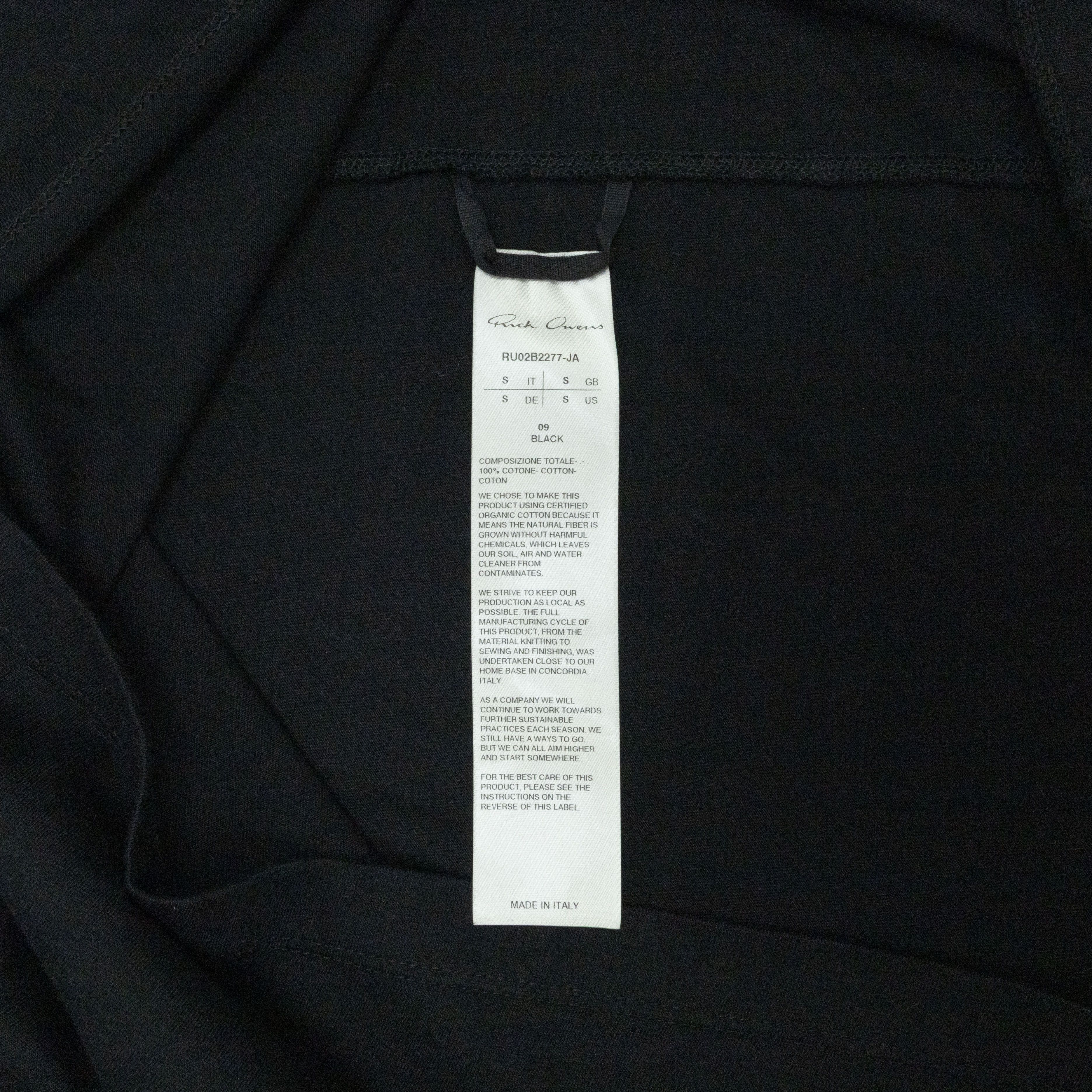 Rick Owens Rick Owens F/W 2022 Crewneck Longlseeve T-Shirt Size US S / EU 44-46 / 1 - 4 Thumbnail