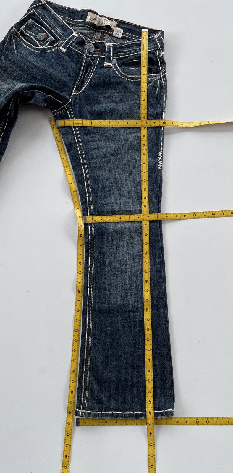 If Six Was Nine LAGUNA BEACH JEAN CO BOOTCUT JEANS Size US 31 - 12 Thumbnail