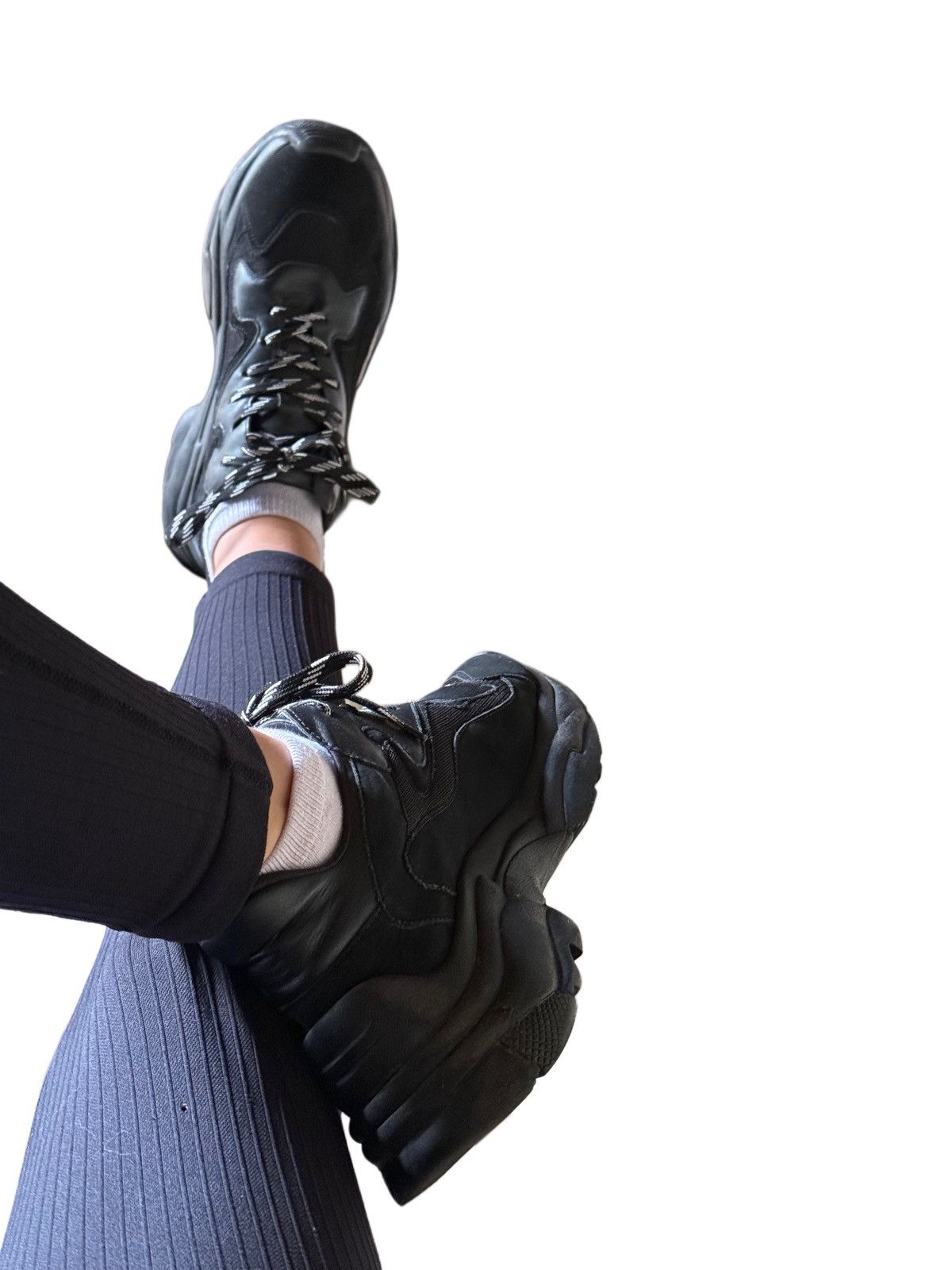 Aldo Chunky black sneakers by ALDO – size 41 EU Size US 10 / IT 40 - 4 Thumbnail