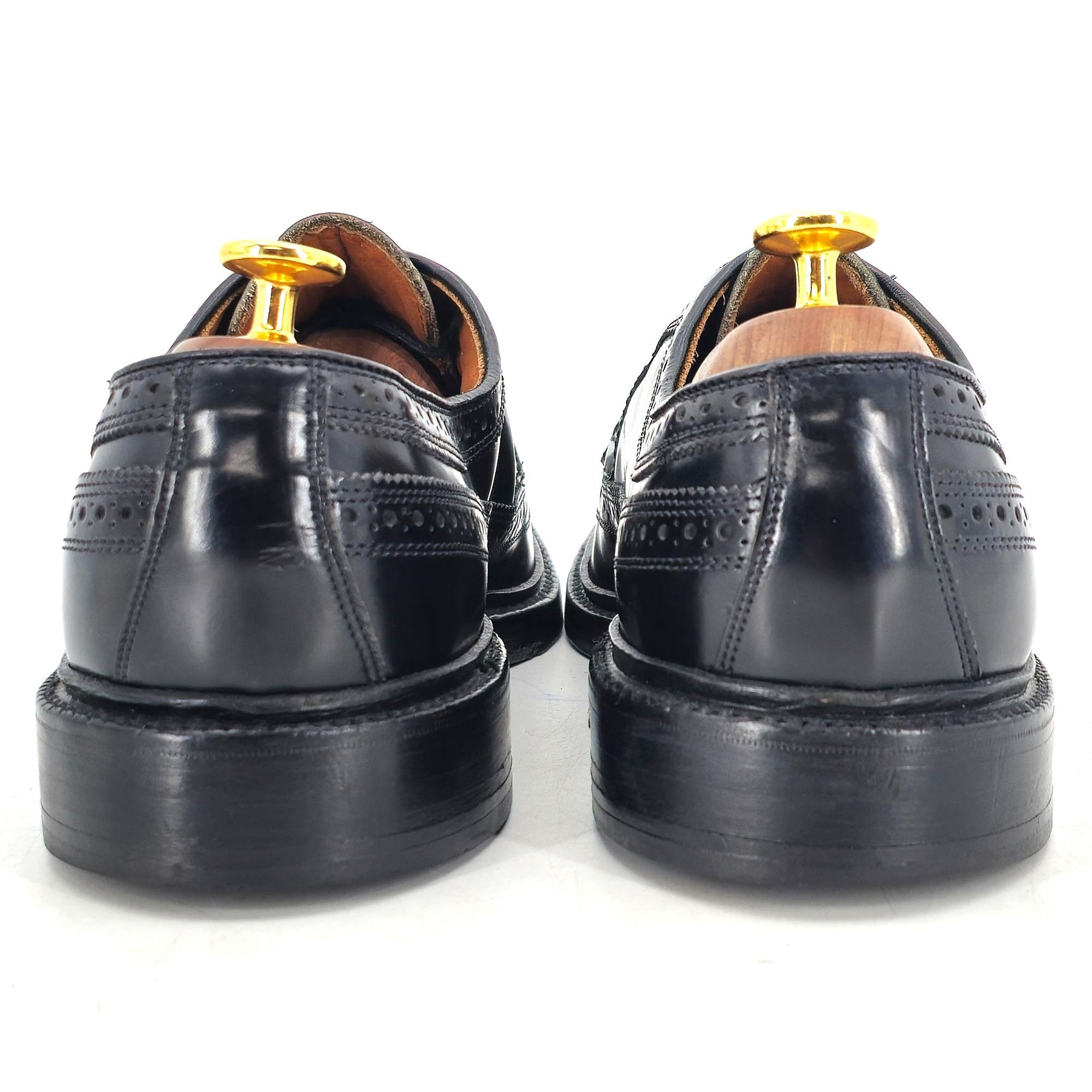 Allen Edmonds Allen Edmonds MacNeil Mens 11.5AAA Black Leather Dress Shoes Size US 11.5 / EU 44-45 - 6 Thumbnail
