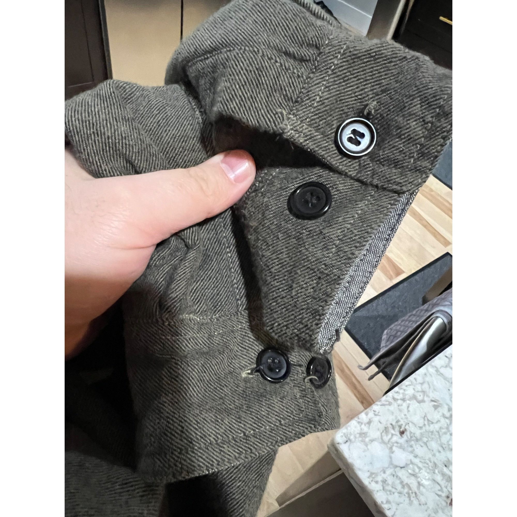 Carbon2Cobalt Carbon 2 Cobalt Sherpa Lined Long Sleeve Button Up Shirt - S Size US L / EU 52-54 / 3 - 5 Thumbnail