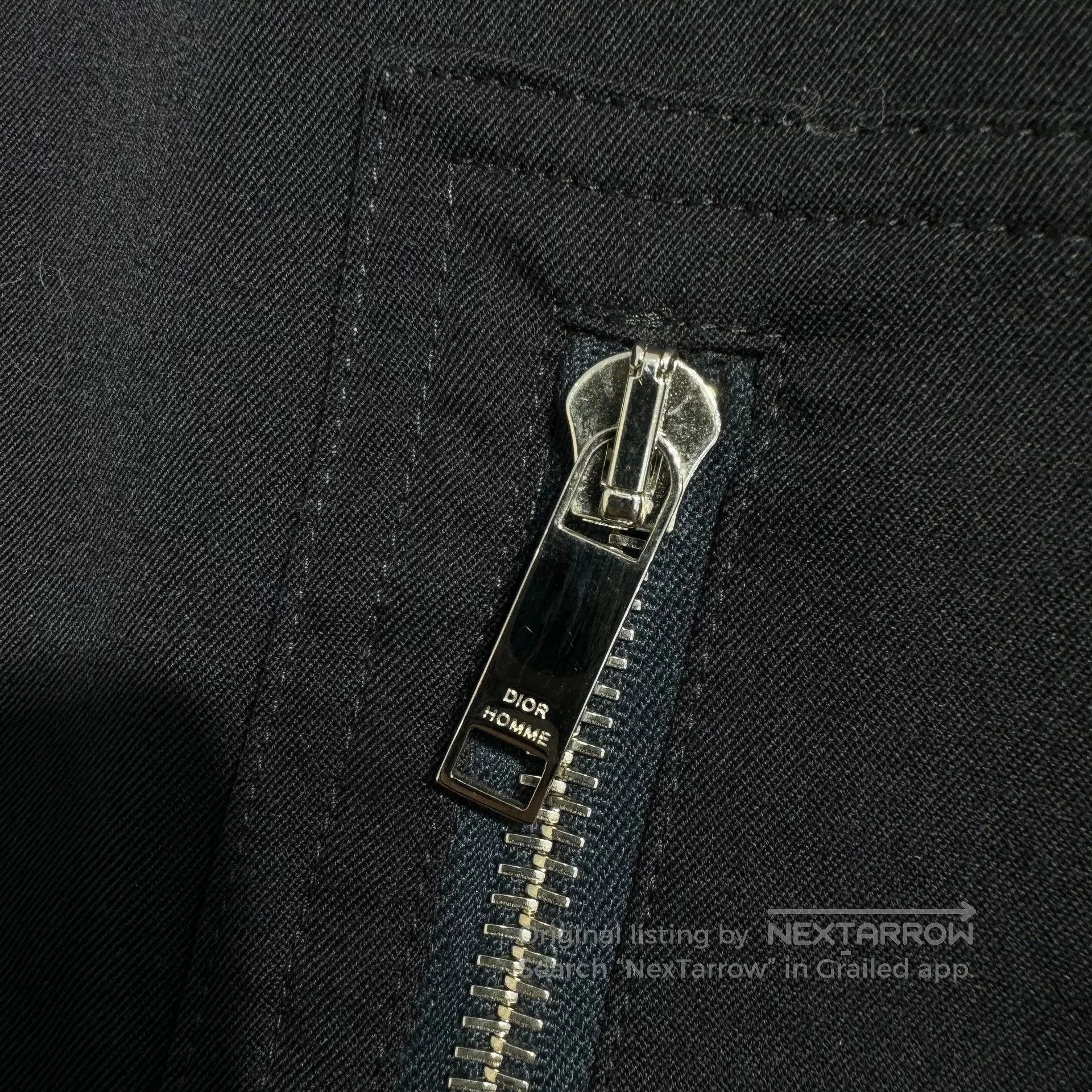 Dior Dior Wool Cargo Multi-Zipper Pants. Size US 28 / EU 44 - 4 Thumbnail