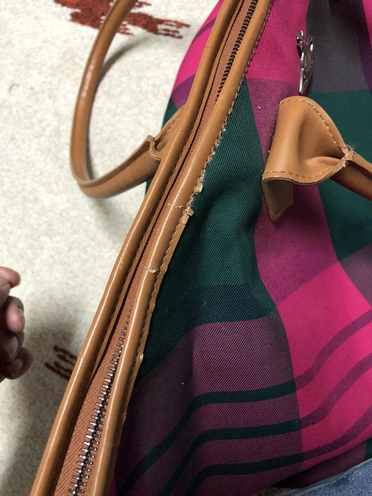 Vivienne Westwood Tartan shoulder Plaid Handbag Size ONE SIZE - 2 Thumbnail