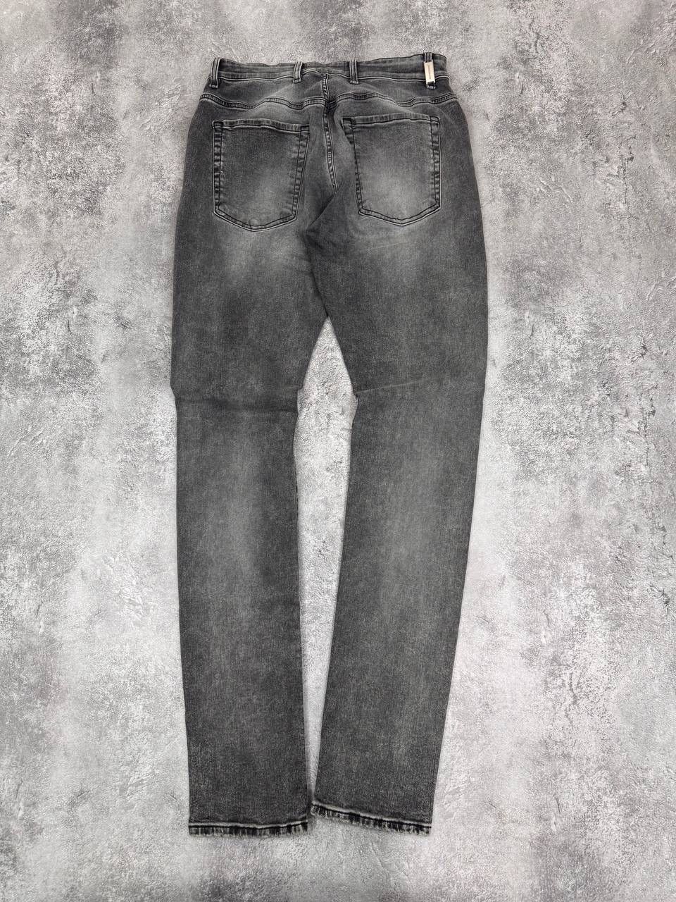 Represent Clo. Represent Men Destroyer Denim Shadow Distressed Jeans Grey Size US 34 / EU 50 - 9 Thumbnail