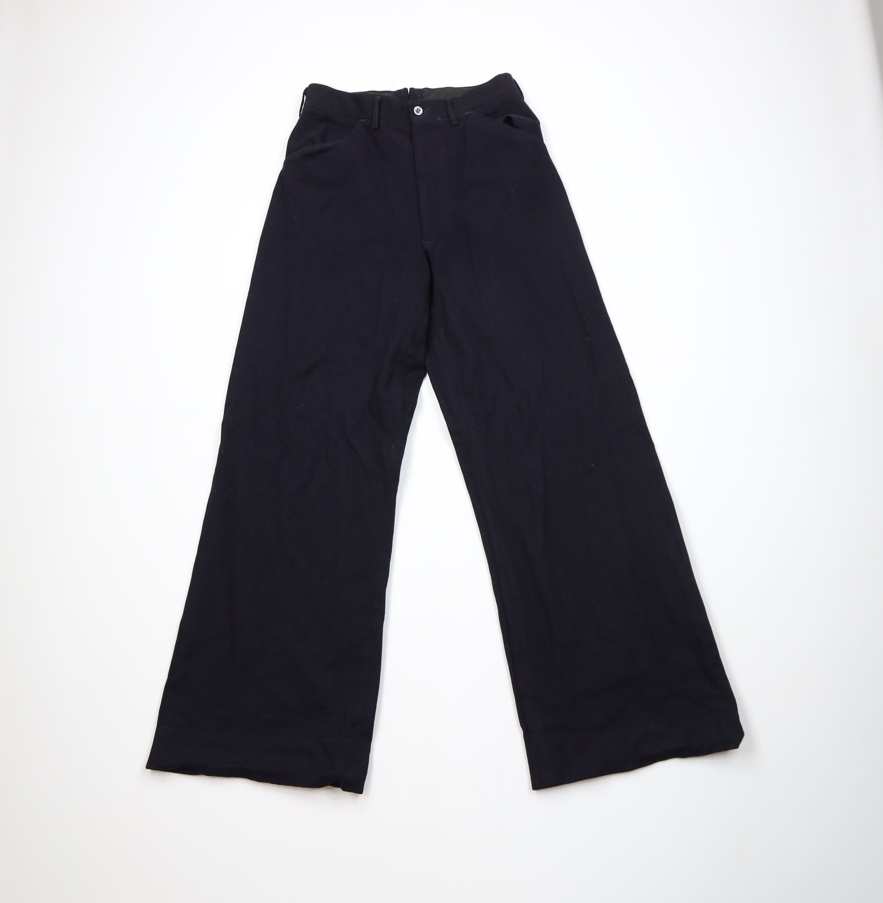 Vintage Vintage 40s 50s US Navy Bell Bottoms Pants Cracker Jack USA Size US 29 - 1 Thumbnail