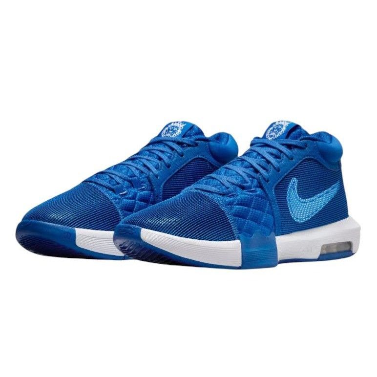 Nike Nike LeBron Witness 8 TB 'Game Royal' White Sneaker FB9944-4 Size US 10 / EU 43 - 4 Thumbnail