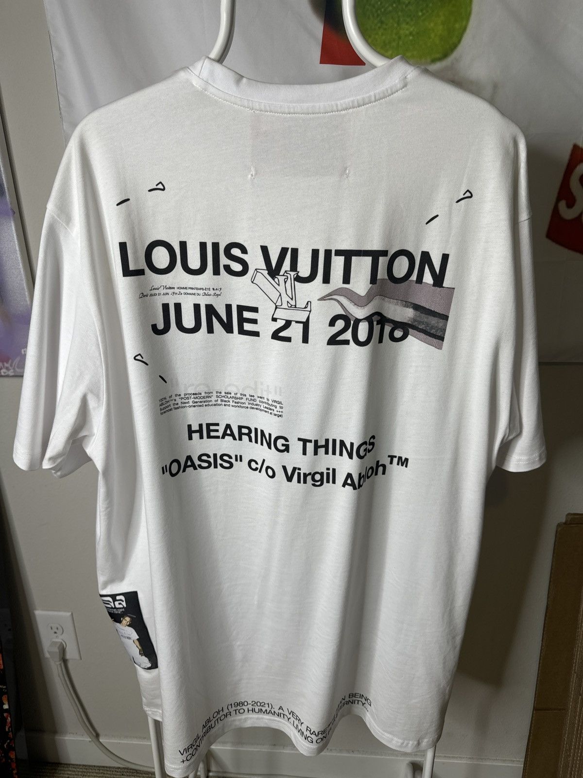 Other Very Rare “Virgil Off-White” Memorial Tee Size US XXL / EU 58 / 5 - 1 Thumbnail