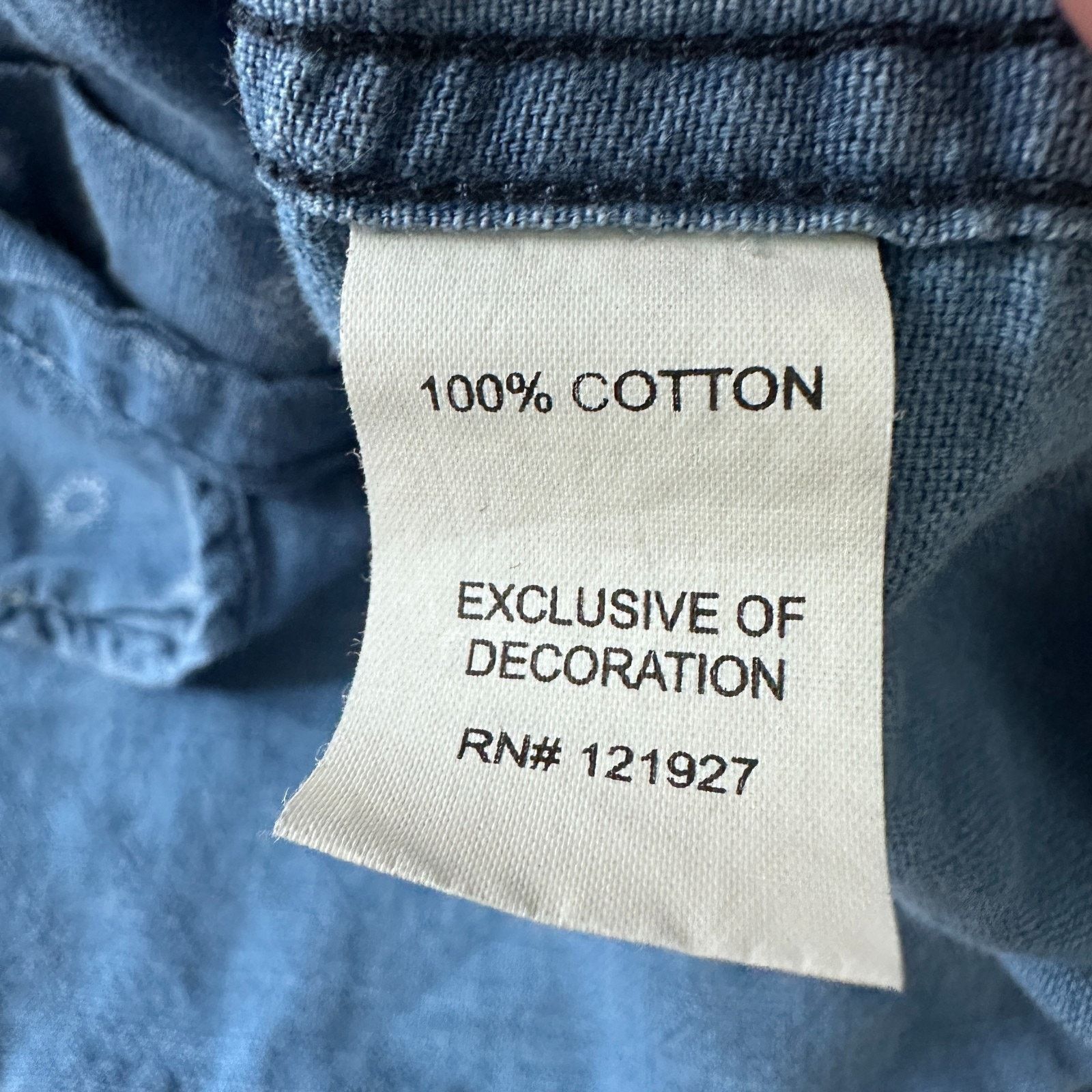 Other Johnnie-O Hangin Out Shirt Men’s M Indigo Blue Button Down Size US M / EU 48-50 / 2 - 7 Thumbnail
