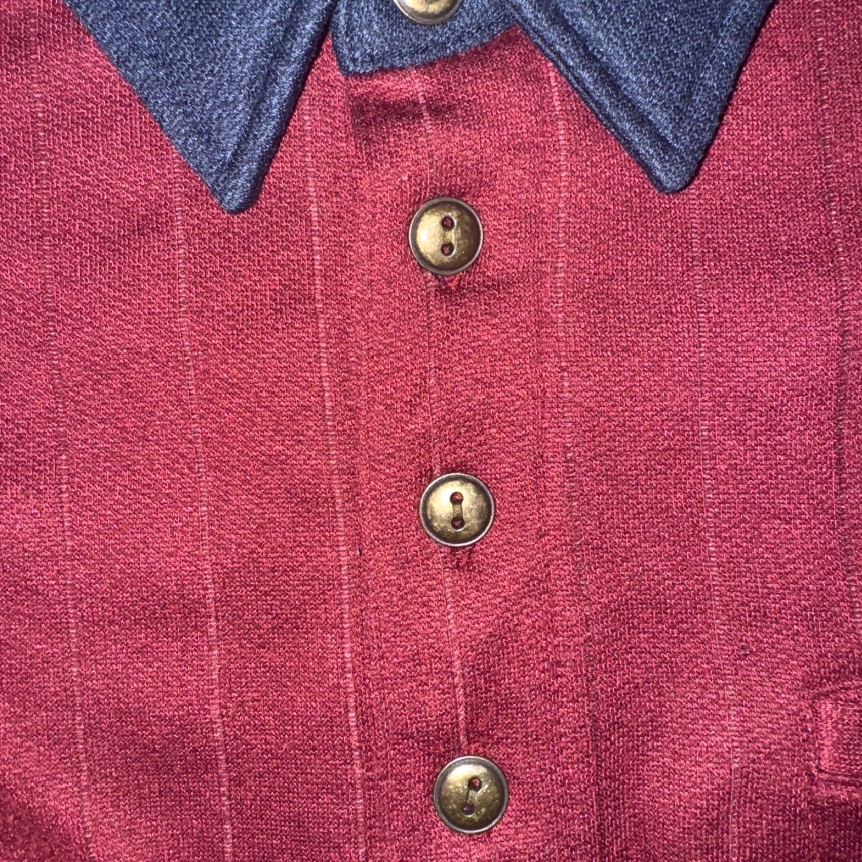 Vintage Scandia Woods Rugby Polo Shirt Maroon Large L Men Shirt Polo Rugby 23x25 Size US L / EU 52-54 / 3 - 4 Thumbnail