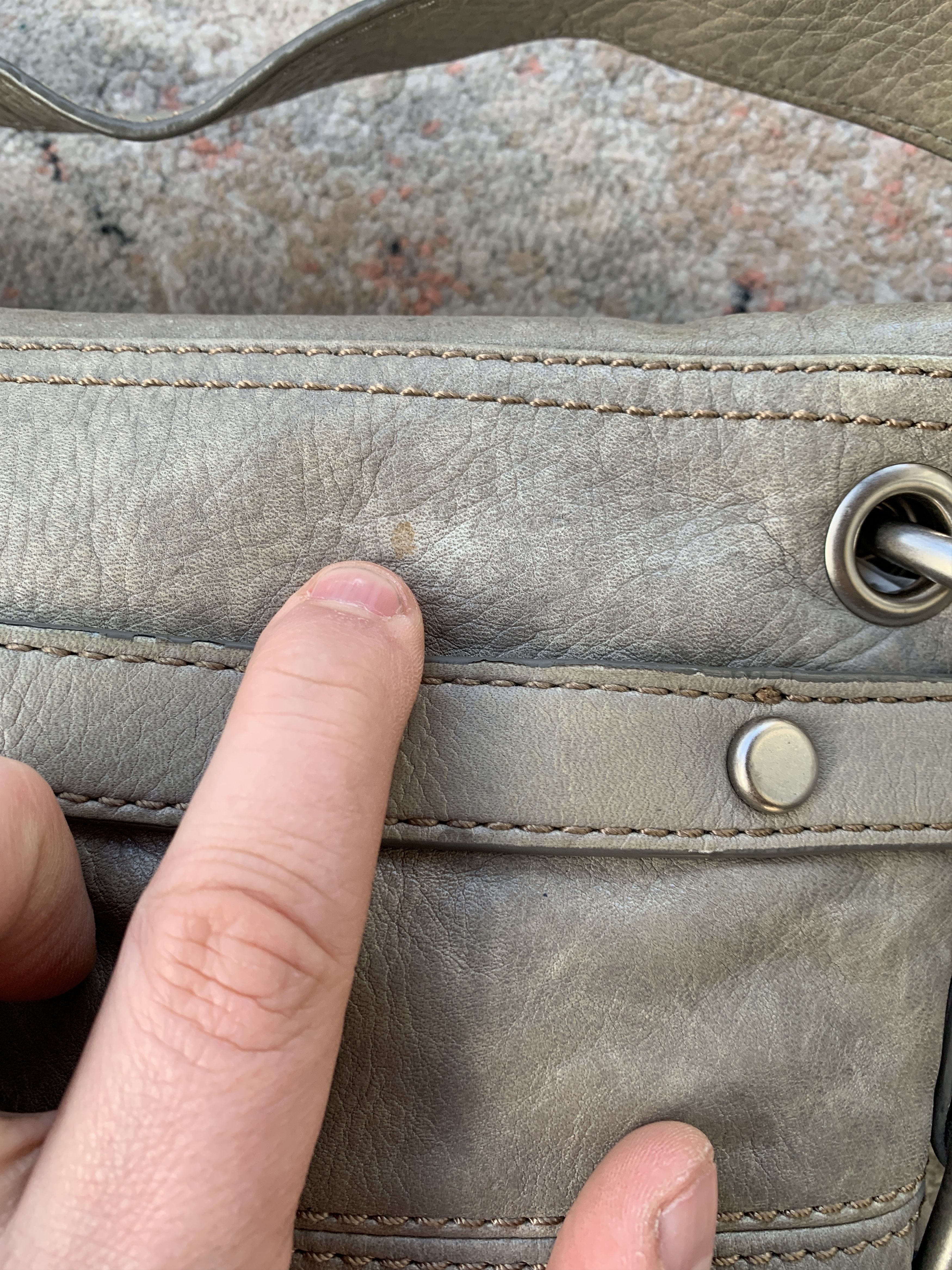 Fossil × Leather × Vintage Fossil Vintage Leather Bag Size ONE SIZE - 7 Thumbnail