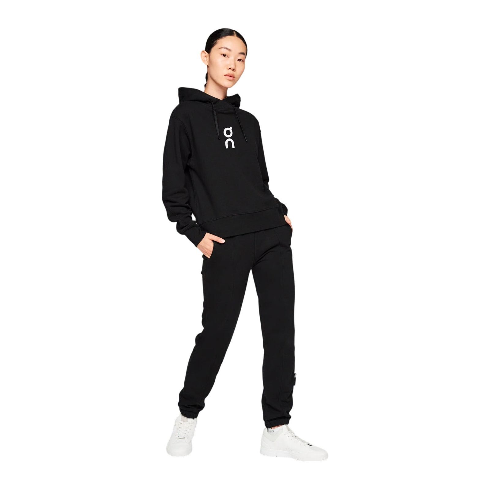 On On Club Black Hoodie - Women's - Size M - New Size M / US 6-8 / IT 42-44 - 3 Thumbnail