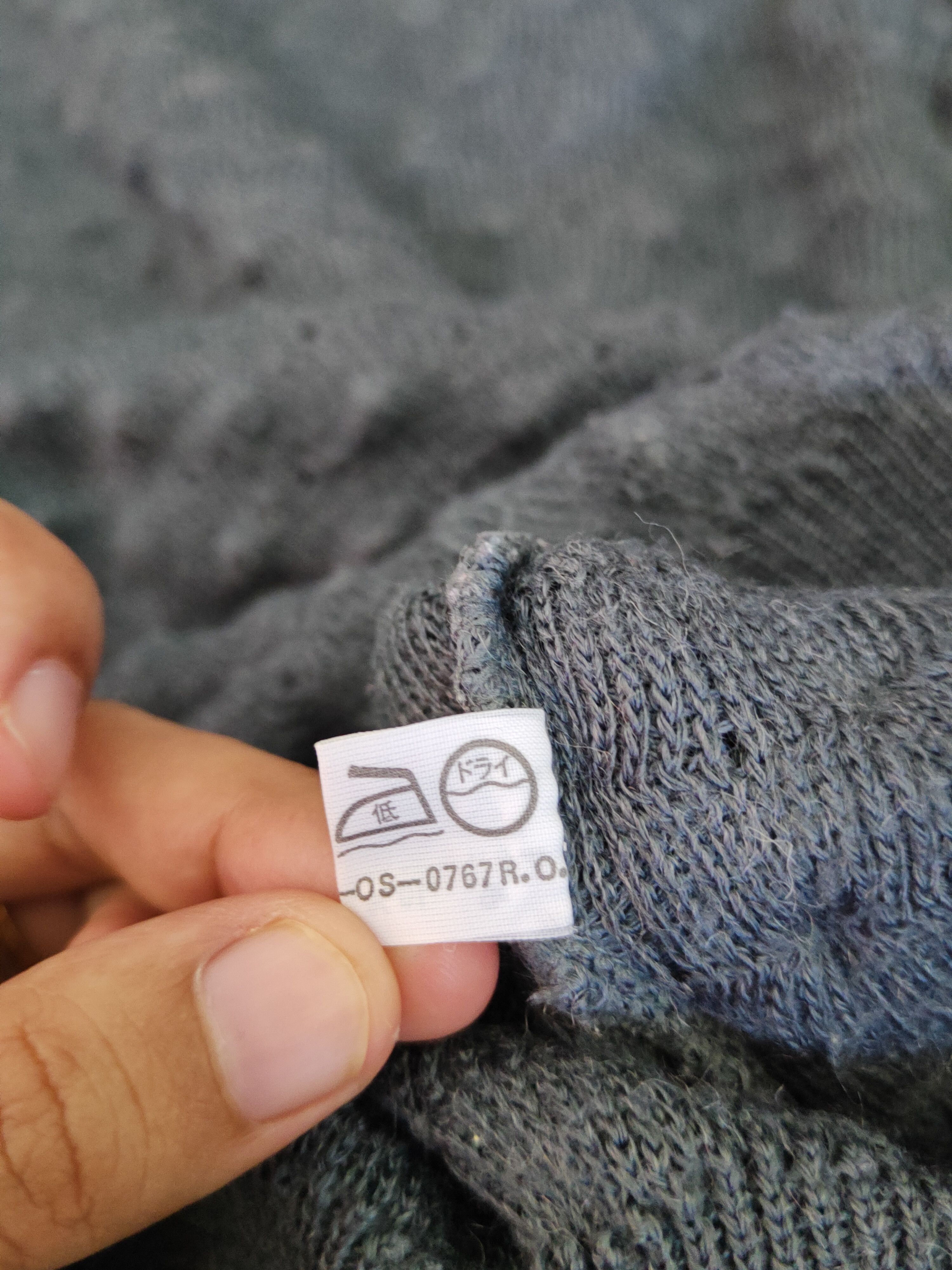 Homespun Knitwear 3D Dots Joli Shrine Dark Gray Knitwear Sweatshirts #SS1689 Size US S / EU 44-46 / 1 - 10 Thumbnail