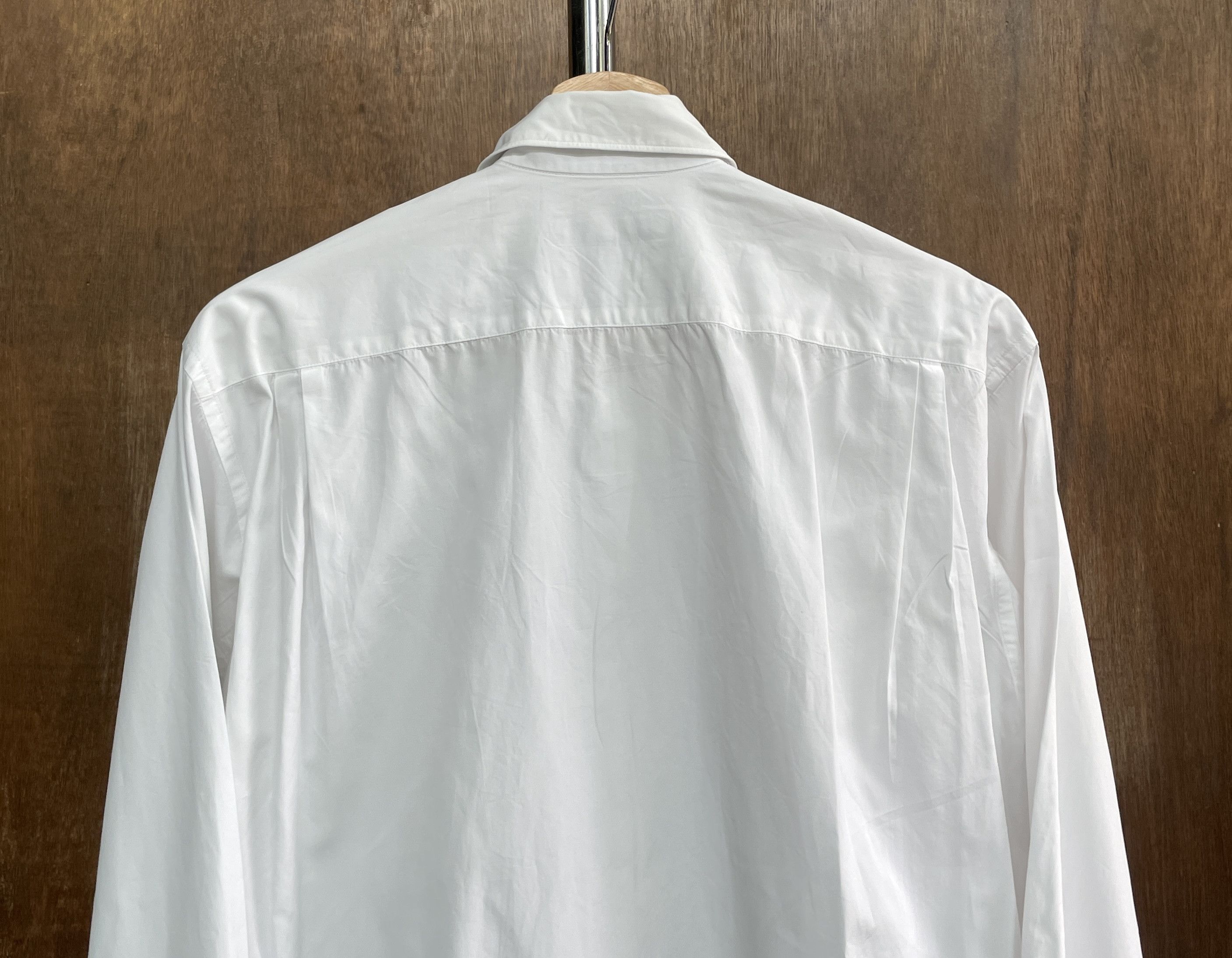 Comme des Garcons Homme Deux COMME des GARCONS HOMME DEUX 90's Classic White Shirt Size US S / EU 44-46 / 1 - 4 Thumbnail