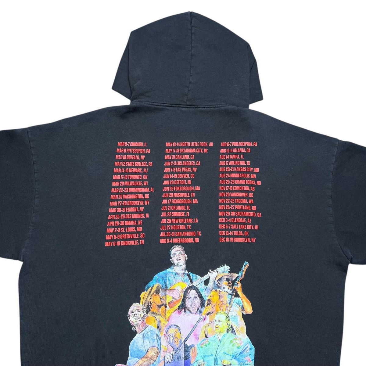 Band Tees 2024 Zach Bryan’s The Quittin Time Tour Sweatshirt Hoodie Size US XL / EU 56 / 4 - 5 Thumbnail