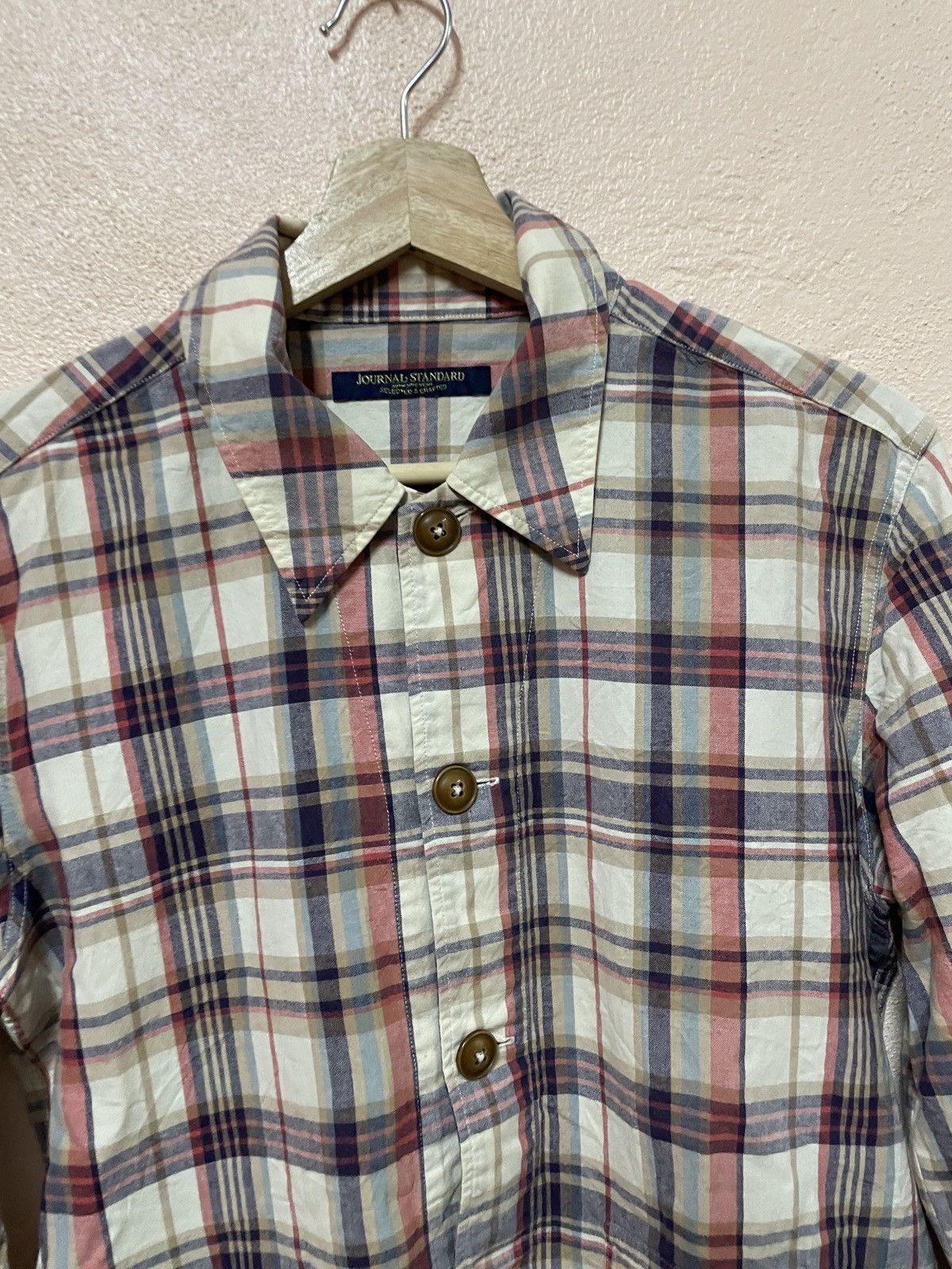 Japanese Brand × Journal Standard Journal Standard Madras Rockabilly Plaids & Checks Workwear Size US M / EU 48-50 / 2 - 5 Thumbnail