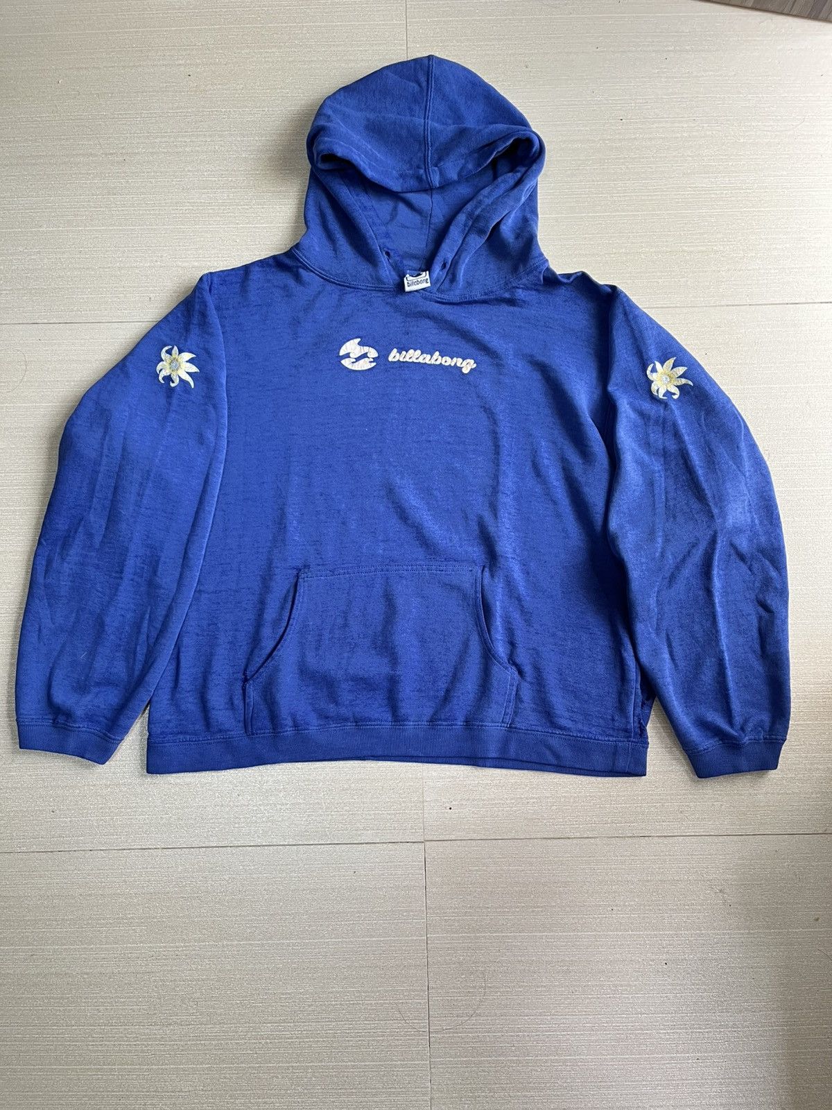 Billabong 80's Billabong Flower Hoodie (RARE) Size US L / EU 52-54 / 3 - 1 Thumbnail