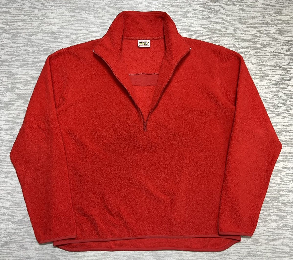 Walter Van Beirendonck Archive W&LT - Kiss the Future! - Half Zip Fleece Jacket Size XL / US 12-14 / IT 48-50 - 2 Thumbnail